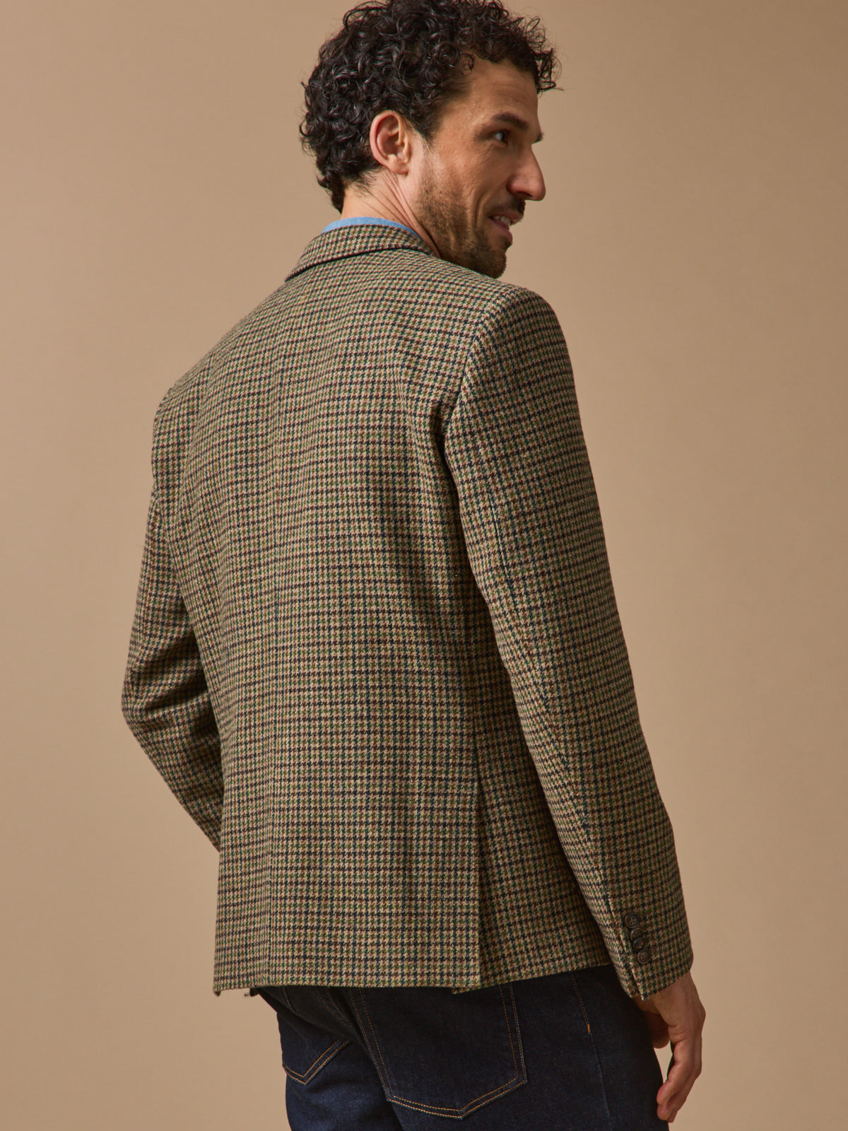 Men's twill blazer