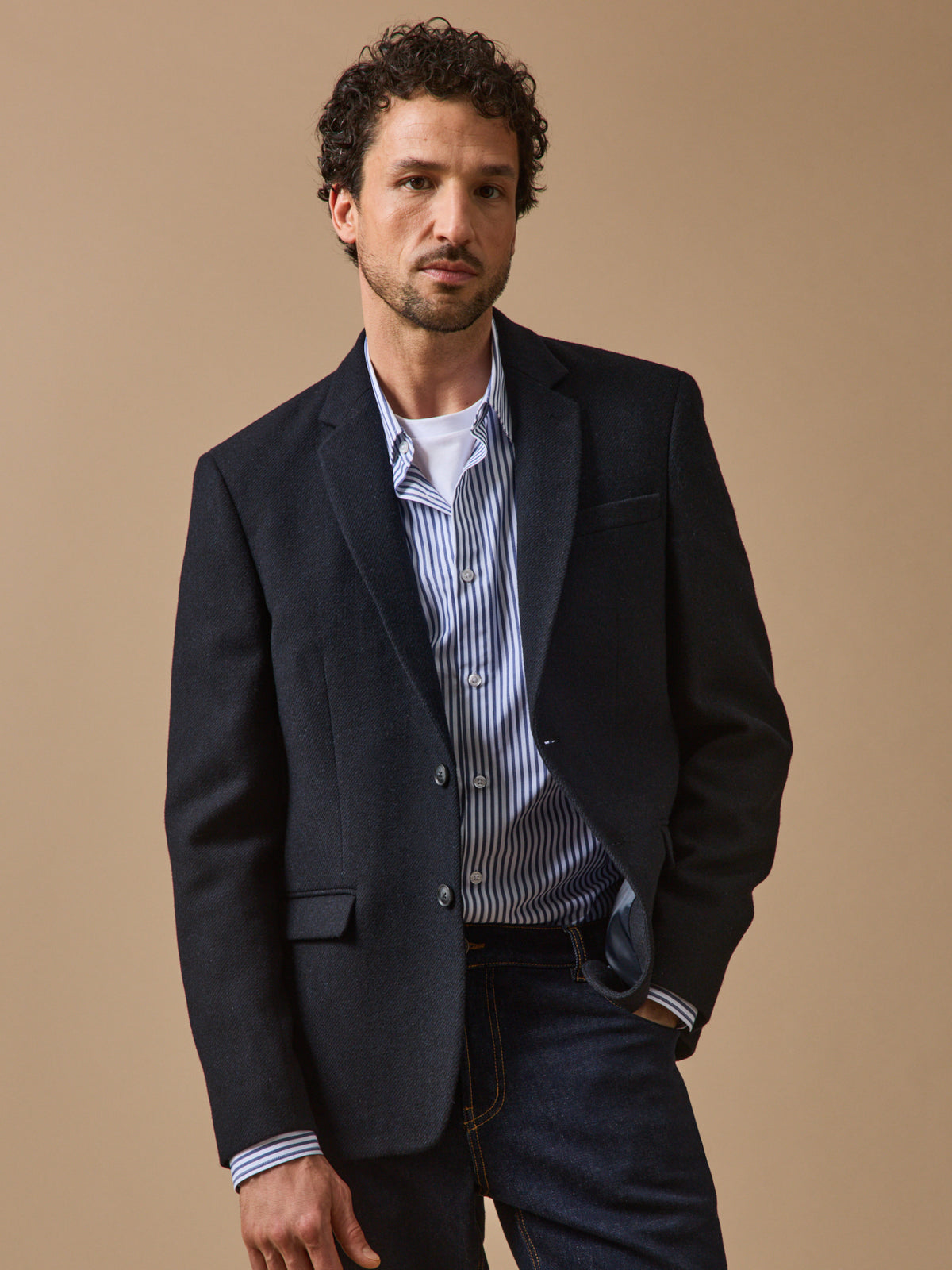 Men's wool blazer