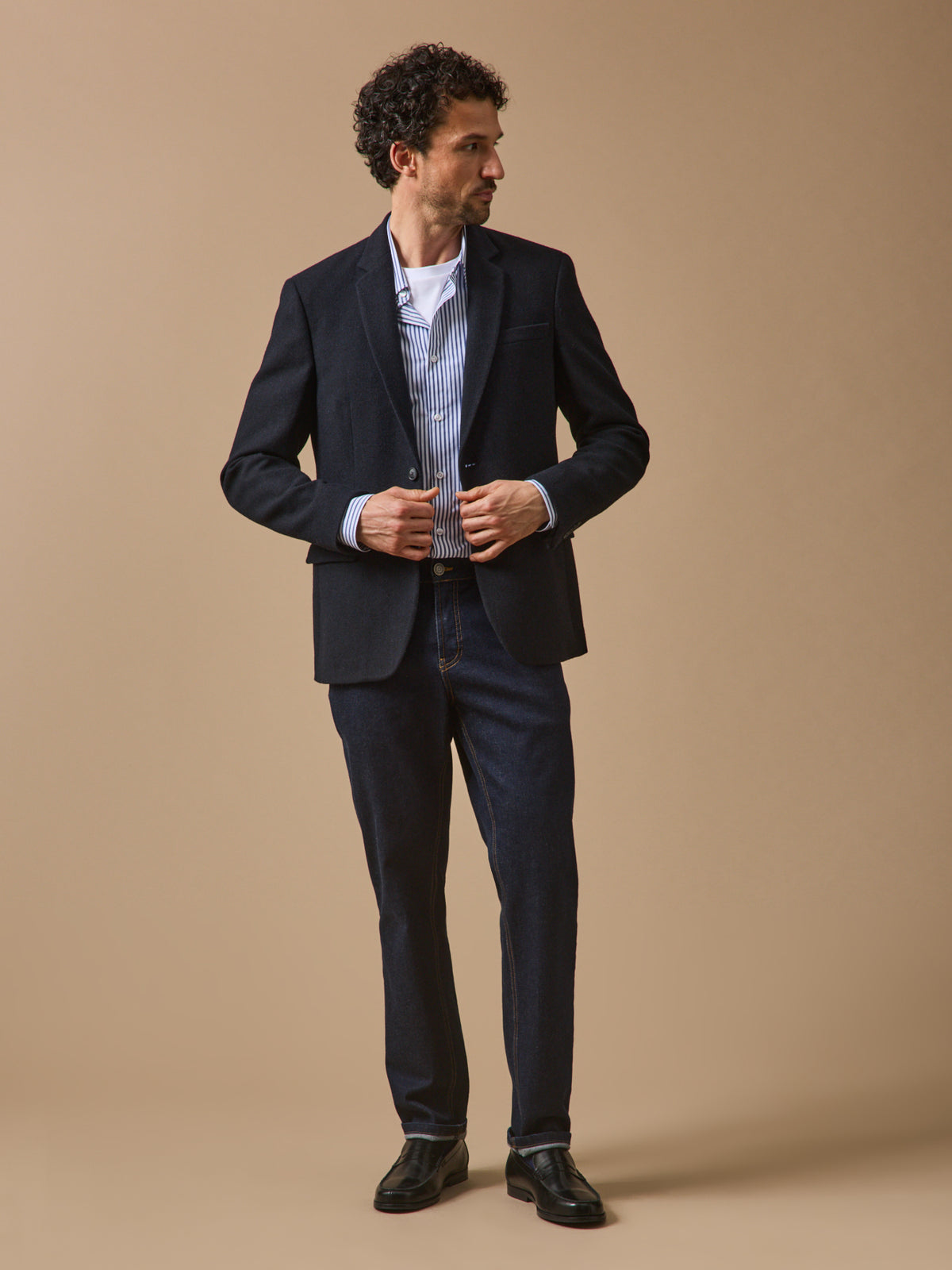 Men's wool blazer