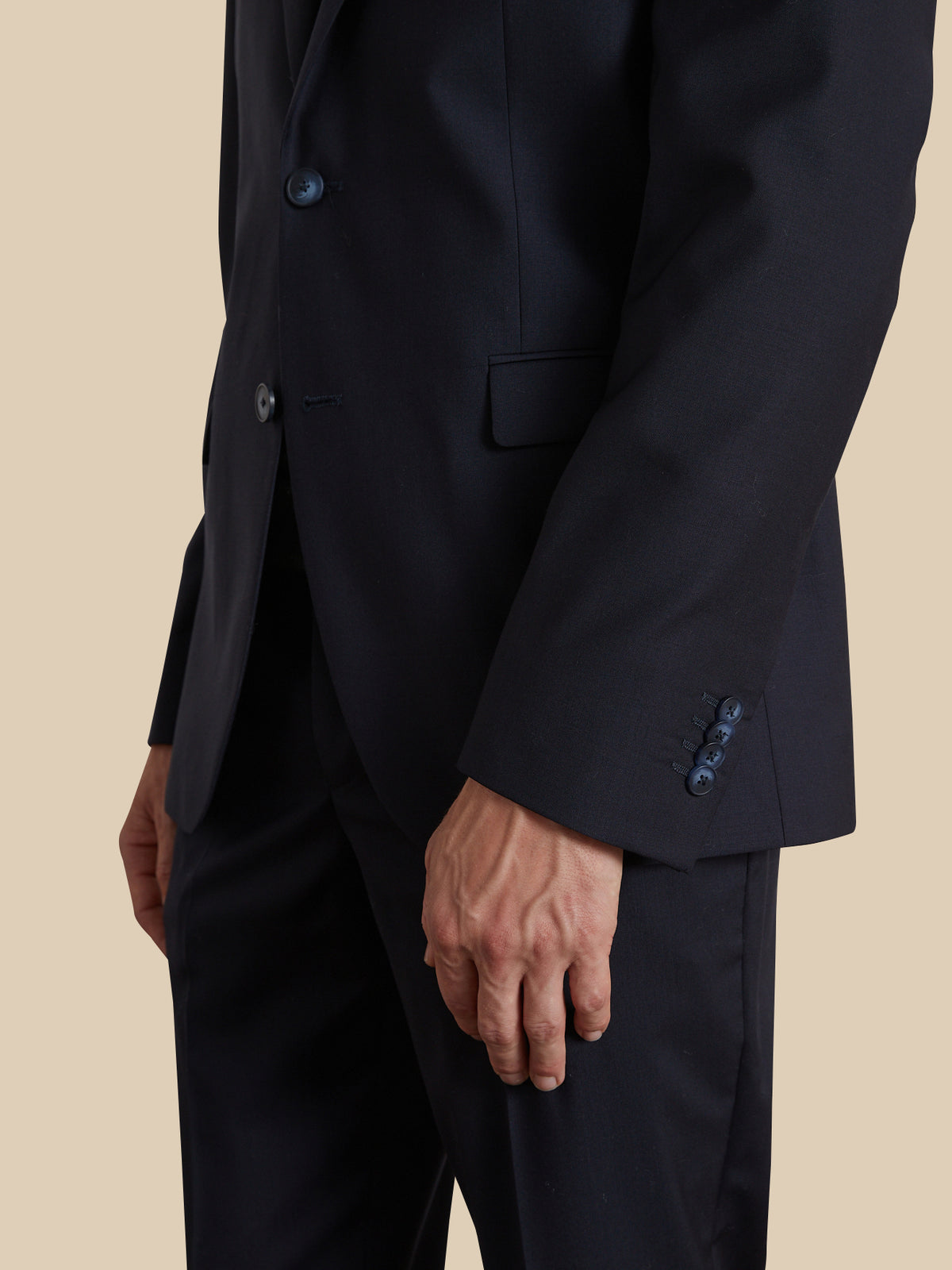 Men's Super 100s suit jacket