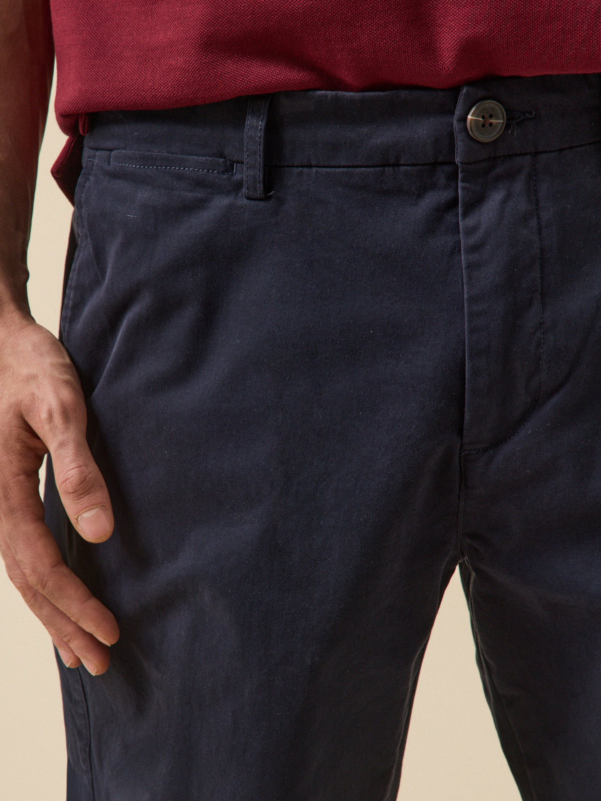 Chino gabardine homme