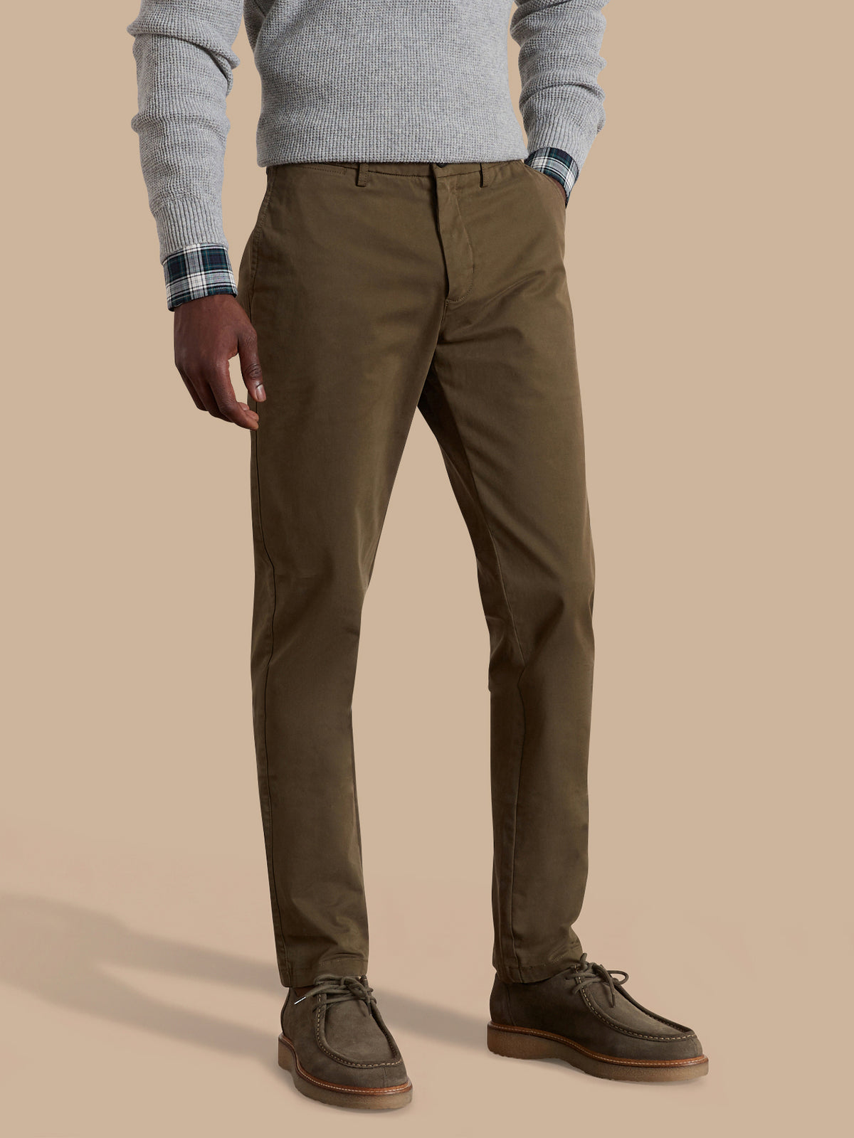 Chino gabardine homme