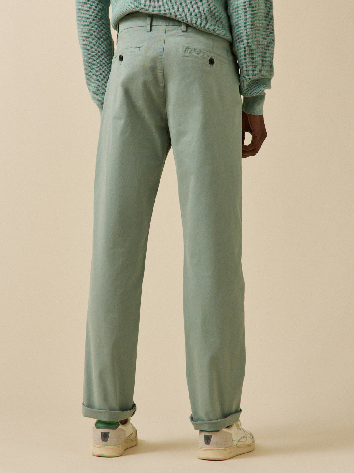 Chino gabardine homme