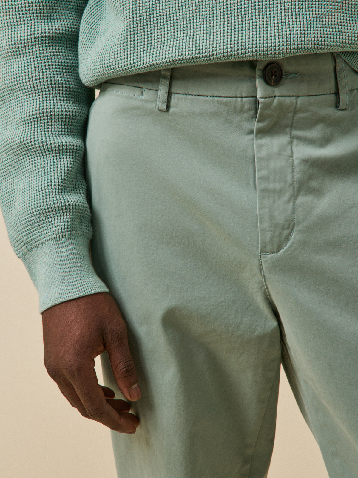 Chino gabardine homme