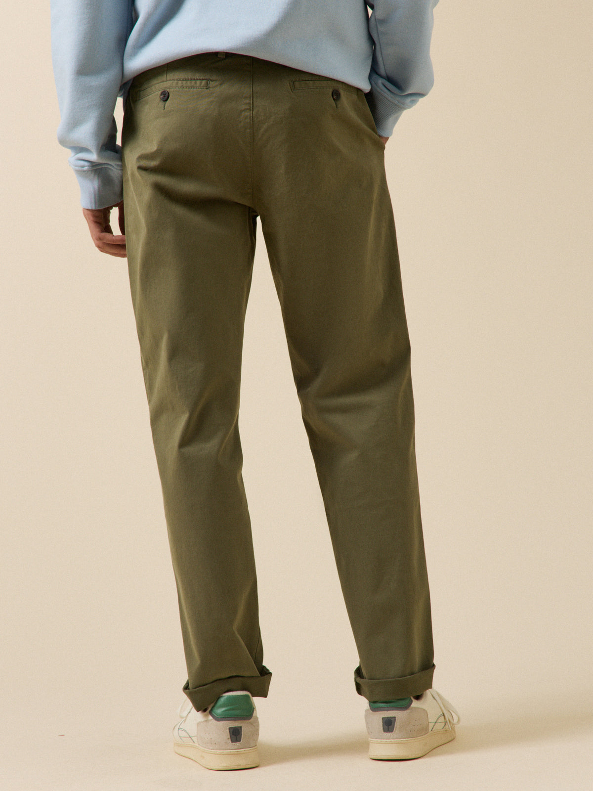 Chino gabardine homme