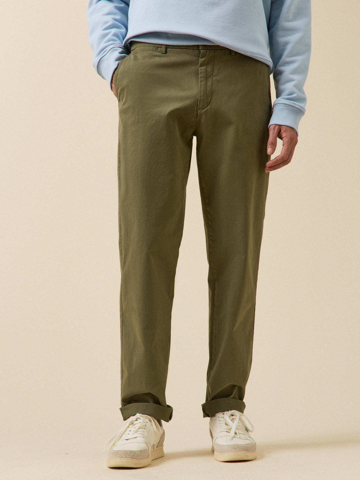 Chino gabardine homme