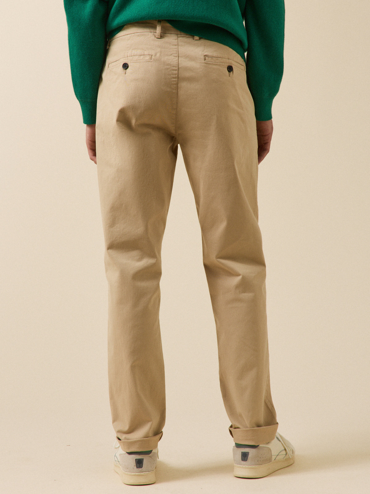 Chino gabardine homme