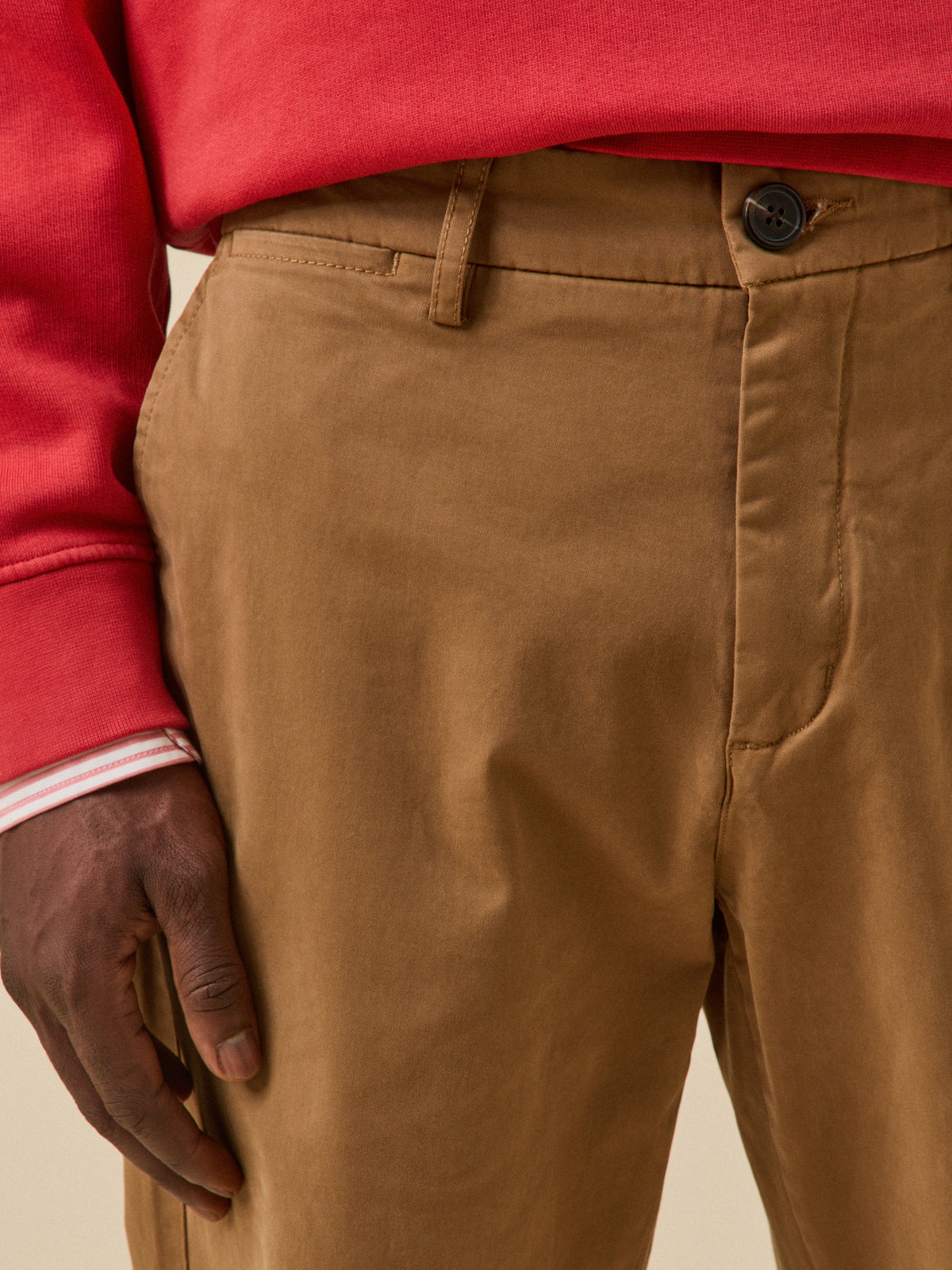 Chino gabardine homme