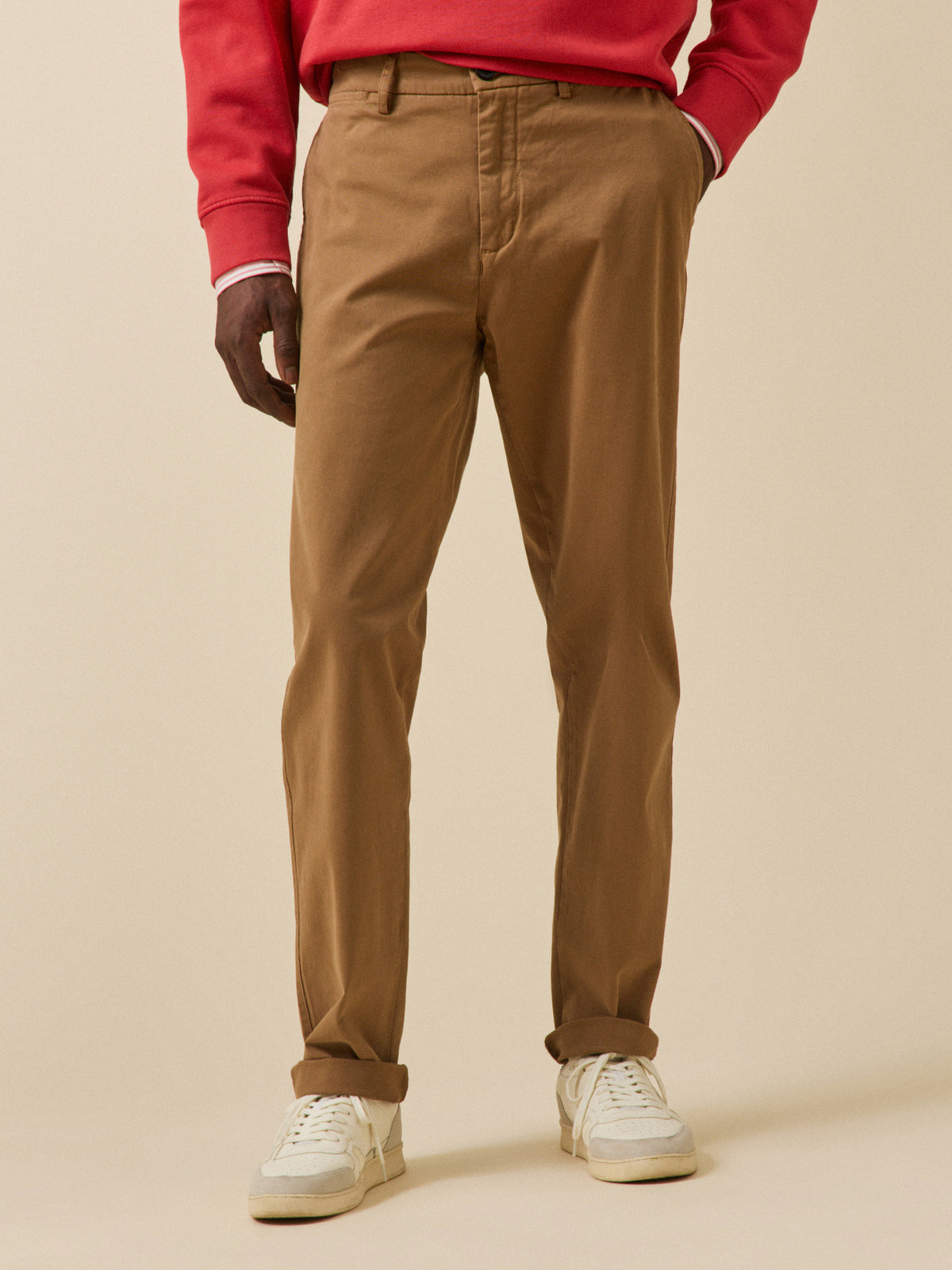 Chino gabardine homme