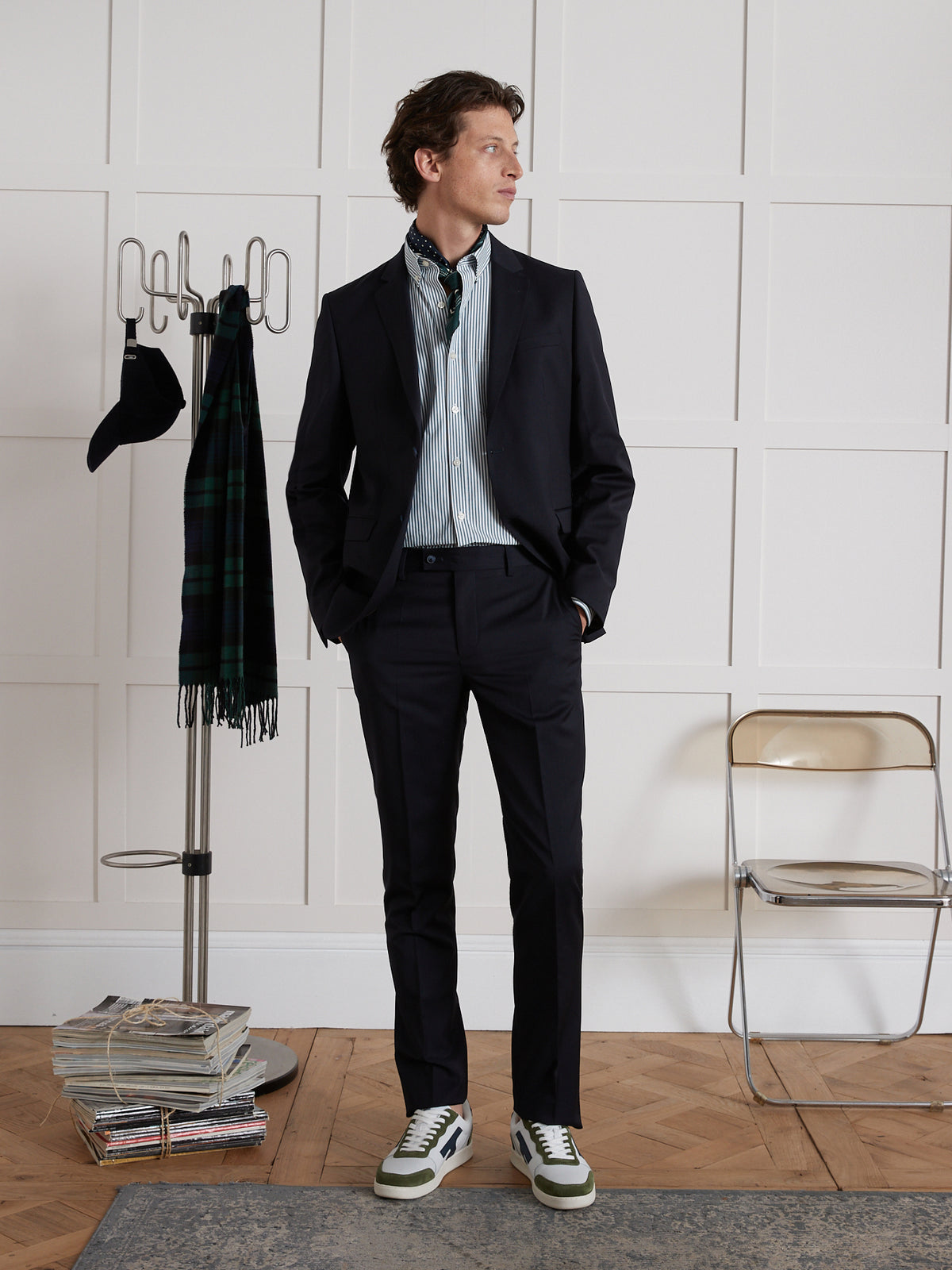 Pantalon de costume homme Super 100's