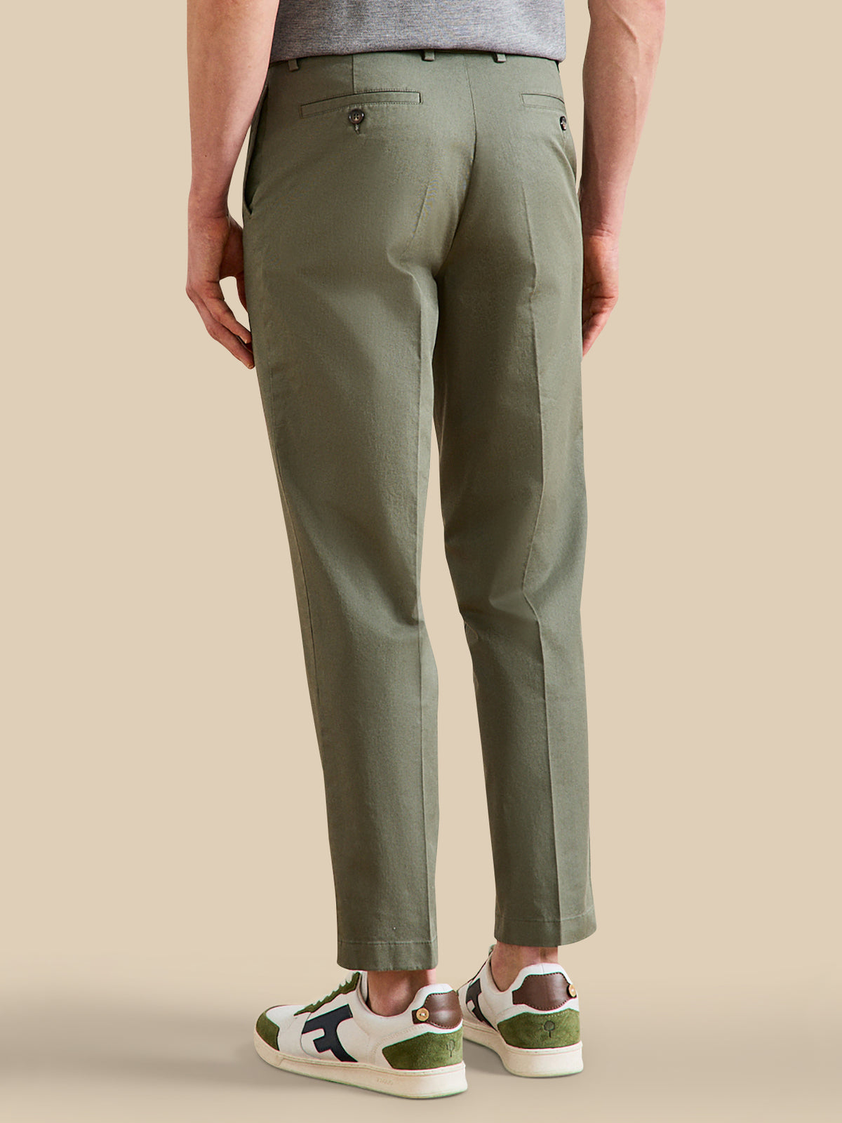Pantalon chino 7/8ème homme