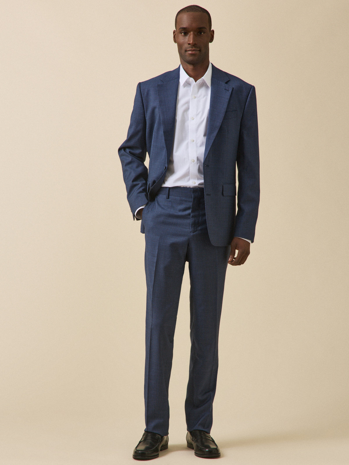 Pantalon de costume homme super 110's