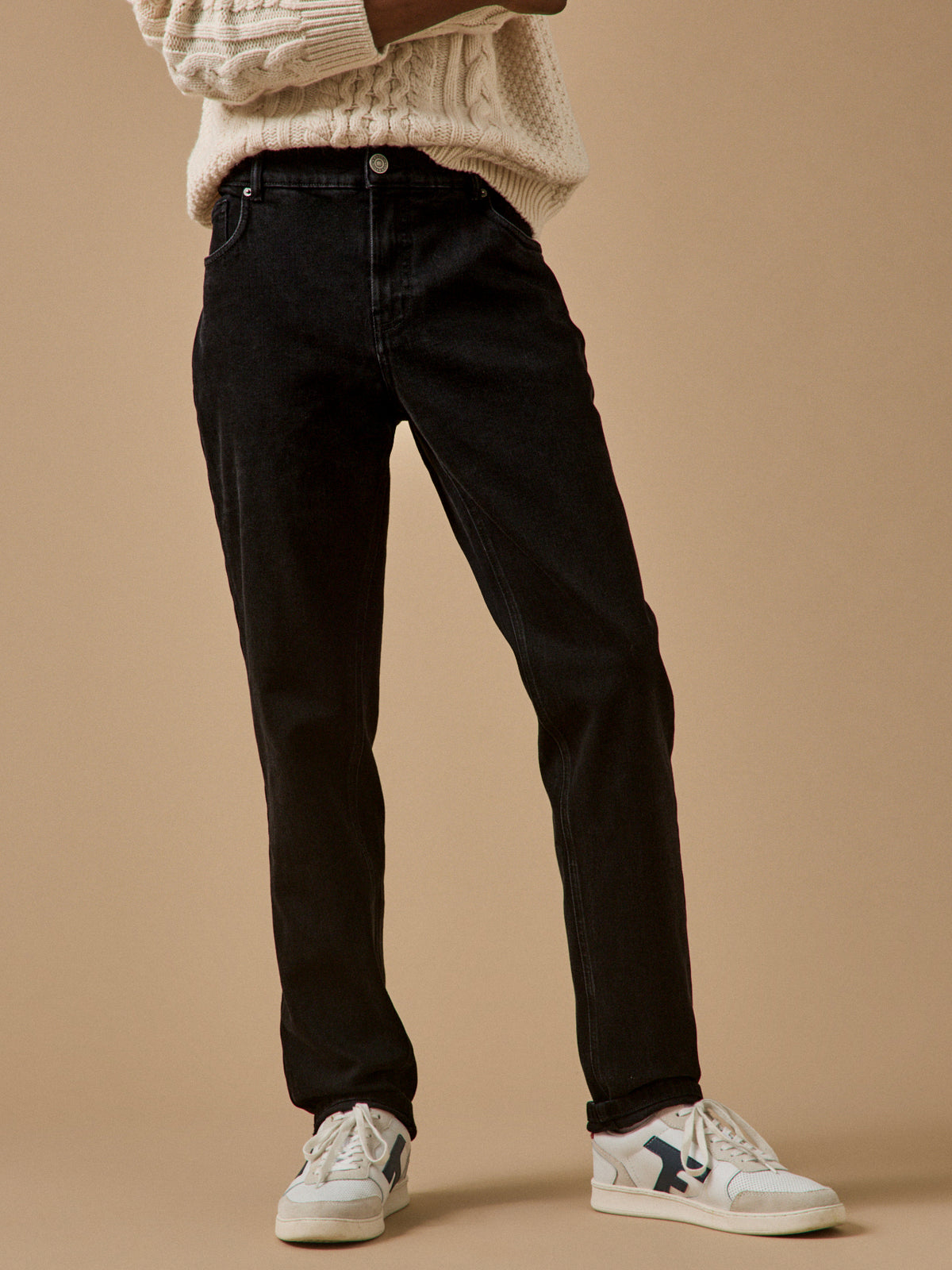 Jean regular homme coton biologique