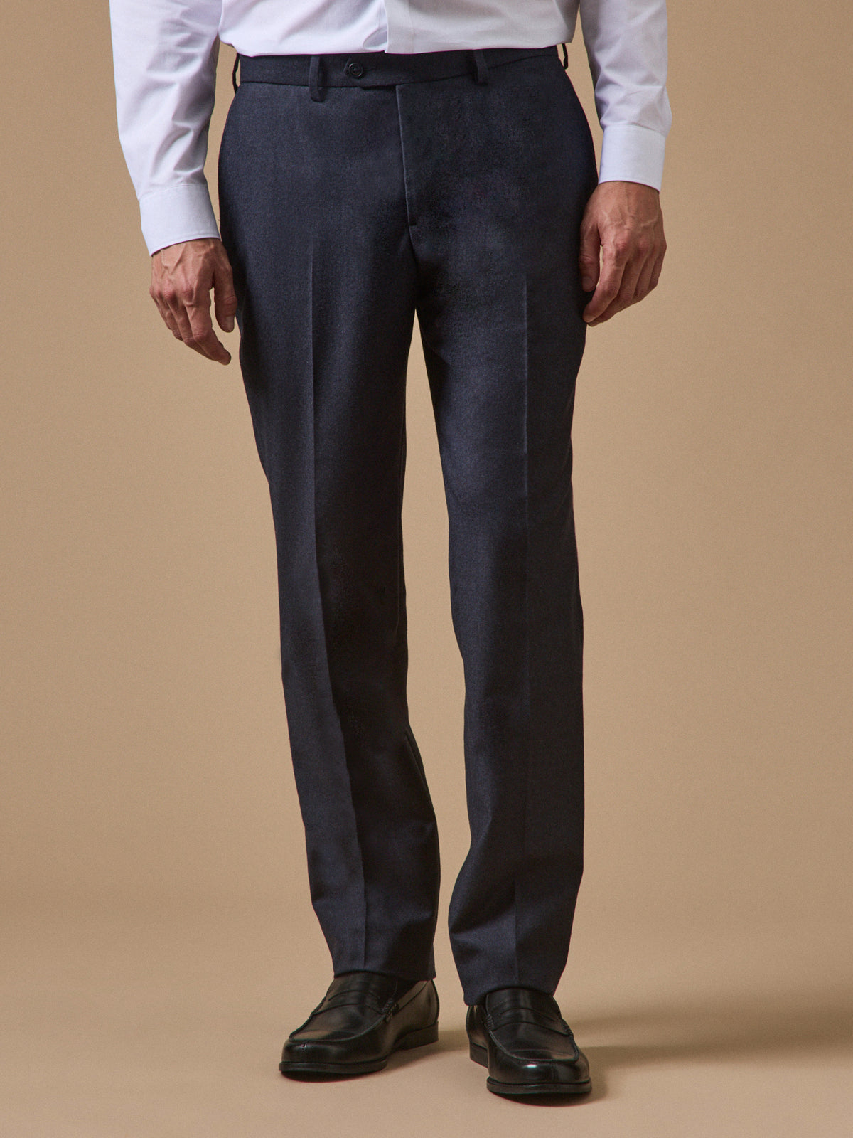 Pantalon de costume flanelle homme