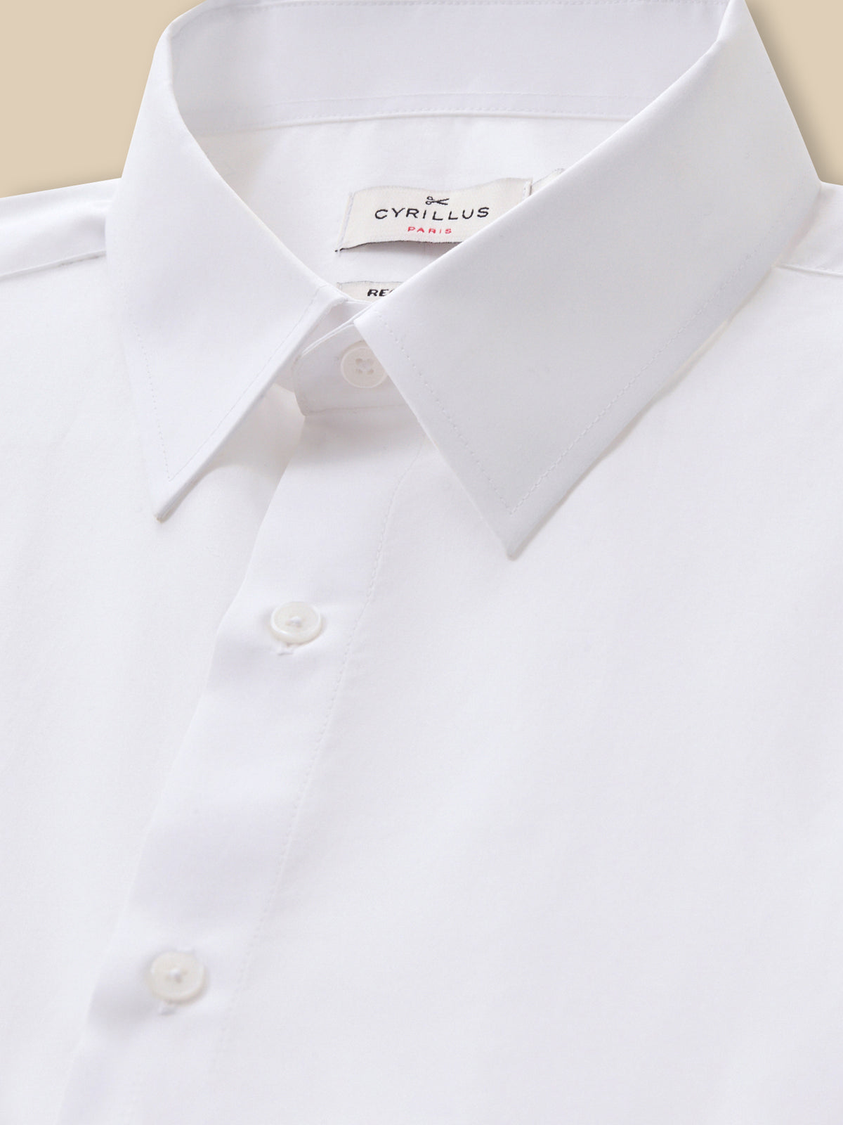 Chemise Regular Fit homme popeline unie easy care