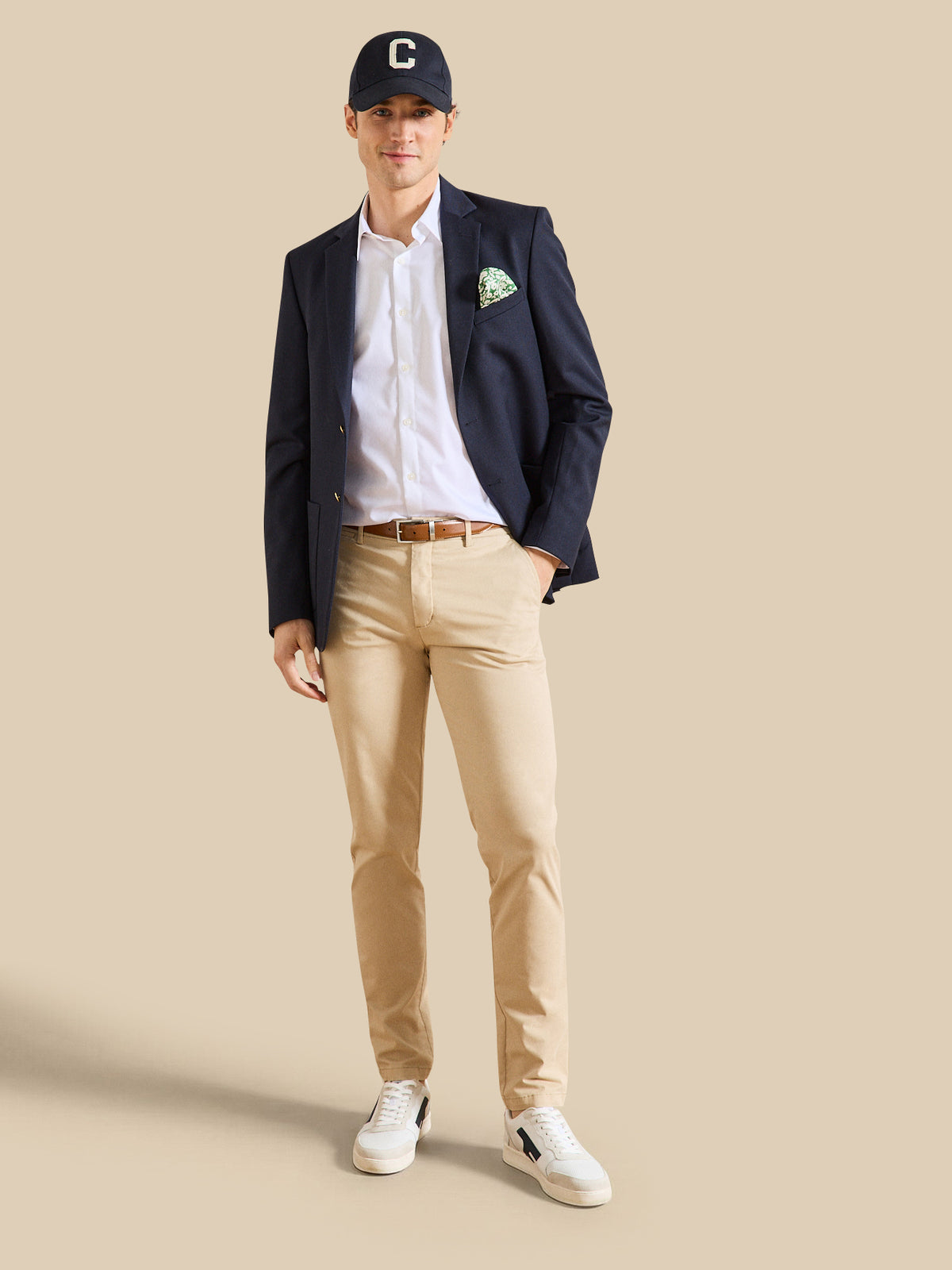 Men's Regular plain cotton twill non-iron shirt