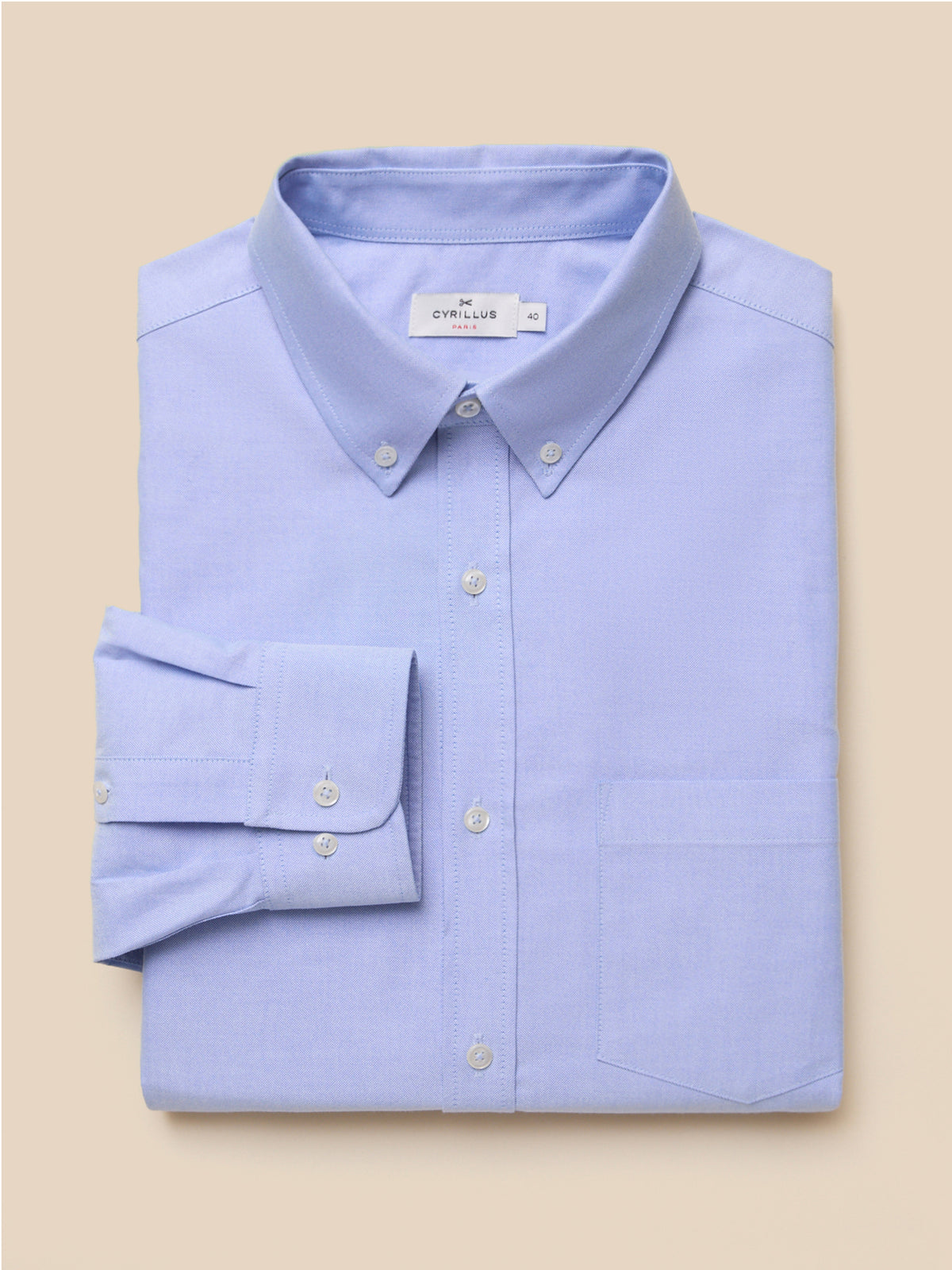 Chemise oxford homme coupe contemporaine