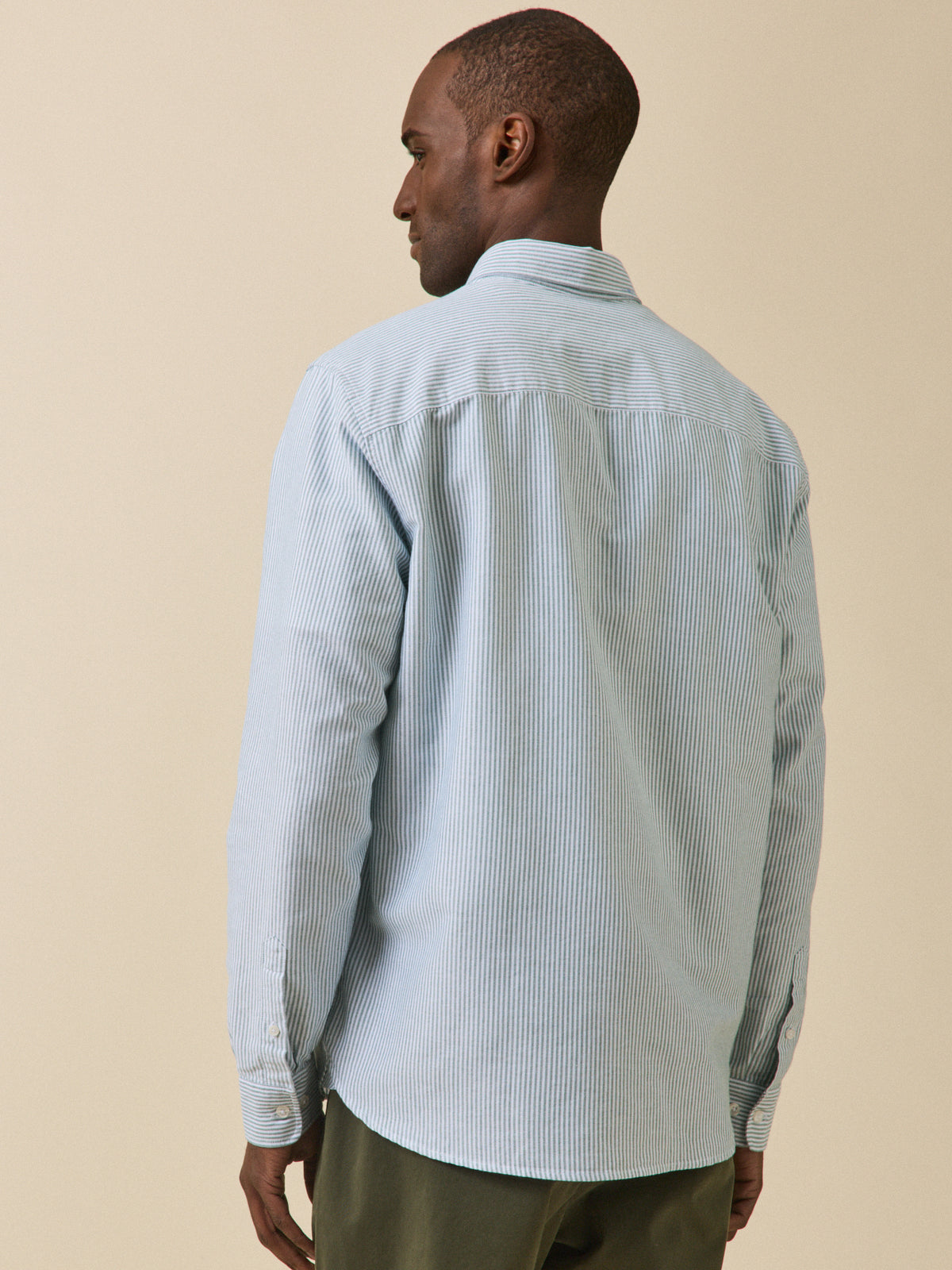 Men's Oxford cloth shirt with contemporary classic fit
