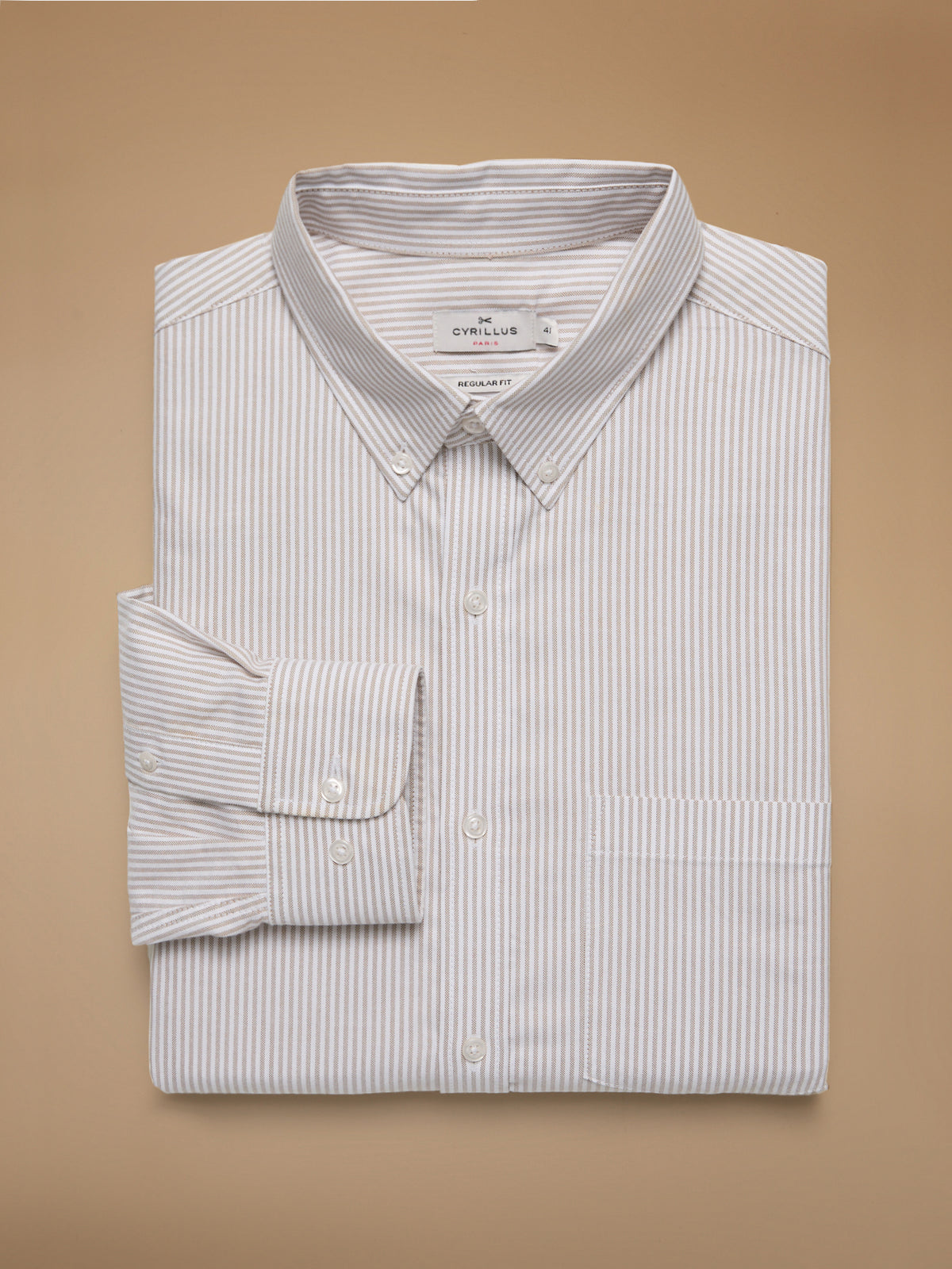 Men's Oxford cloth shirt with contemporary classic fit