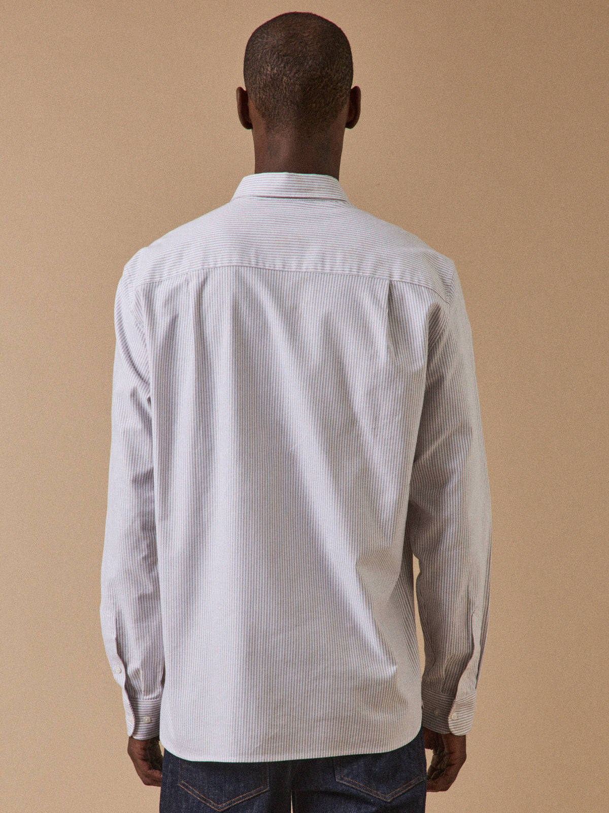 Men's Oxford cloth shirt with contemporary classic fit