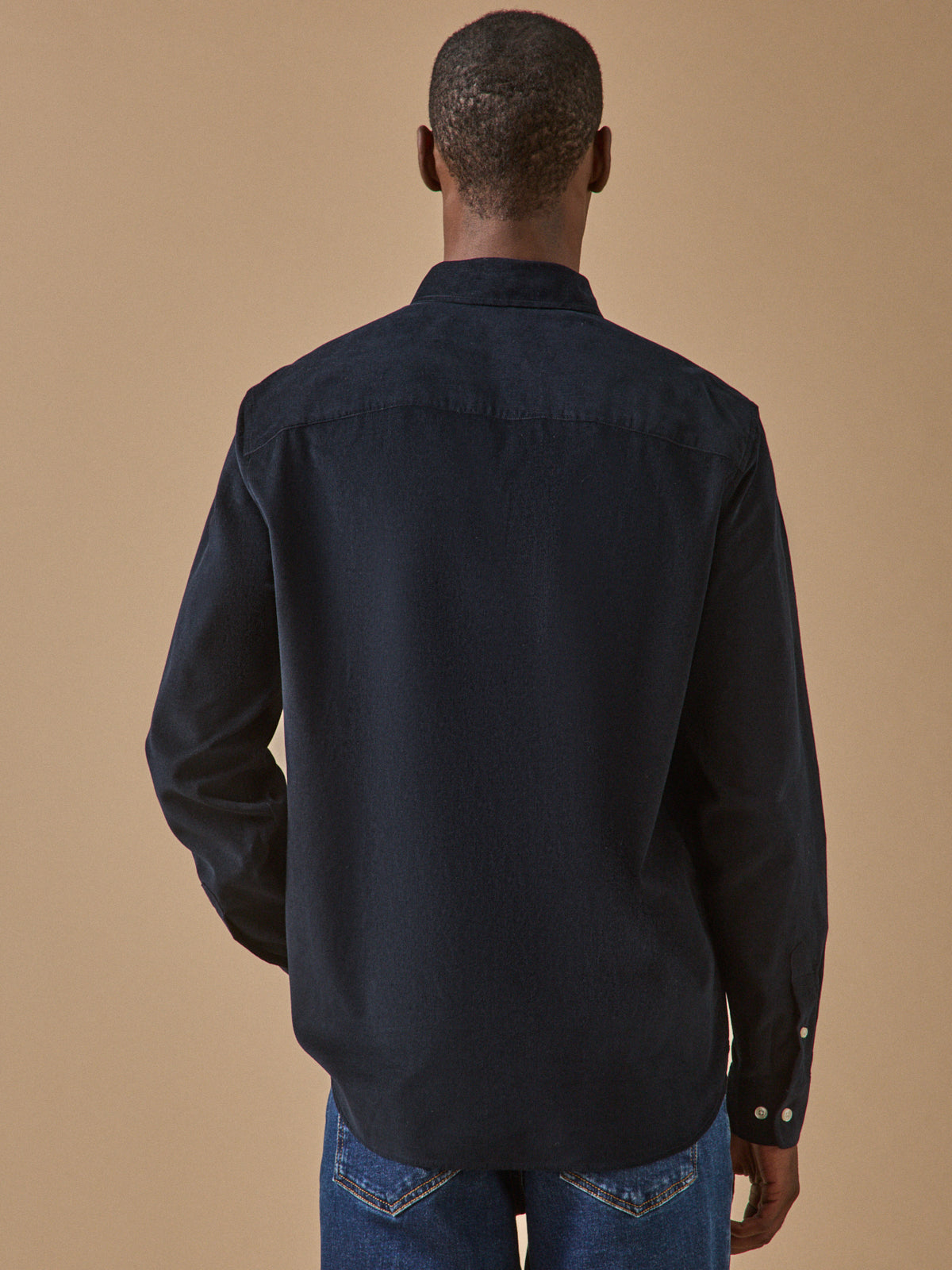 Men's corduroy shirt with contemporary classic fit