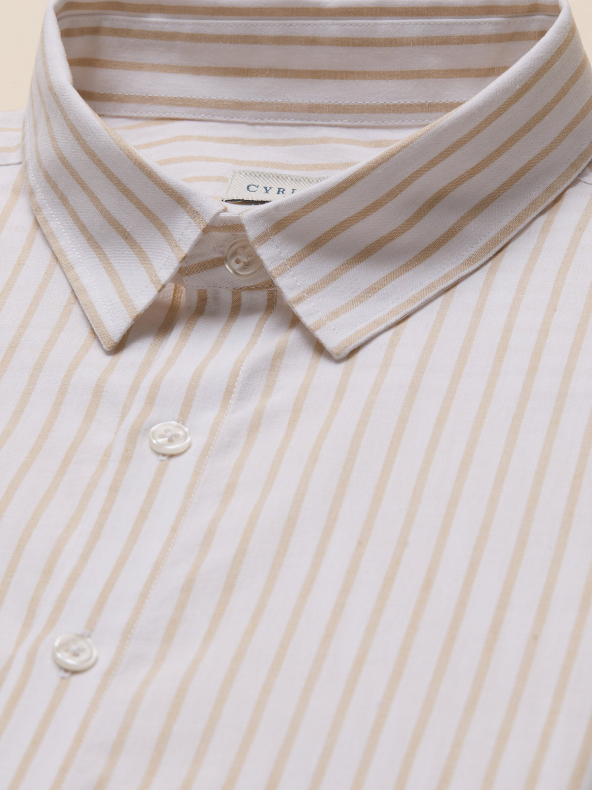 Chemise rayée homme coupe contemporaine