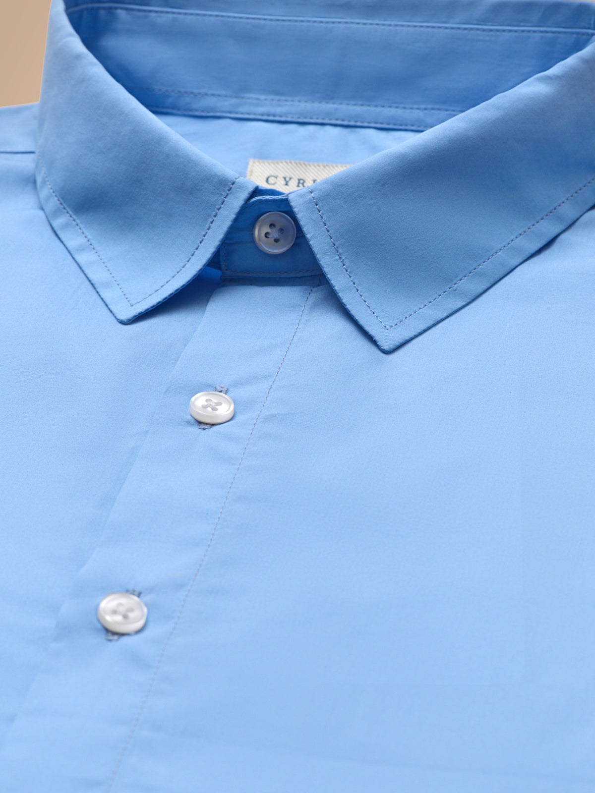 Chemise popeline unie homme - coupe contemporaine