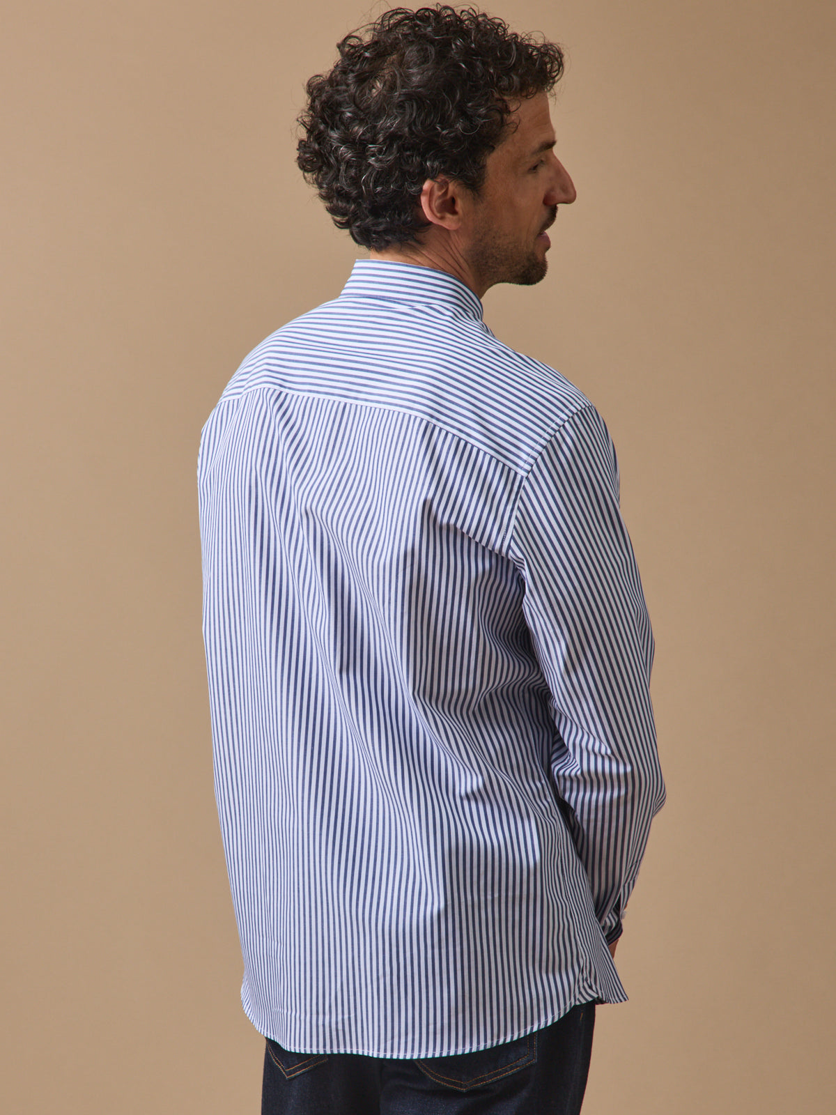 Chemise homme coton biologique - coupe ajustée