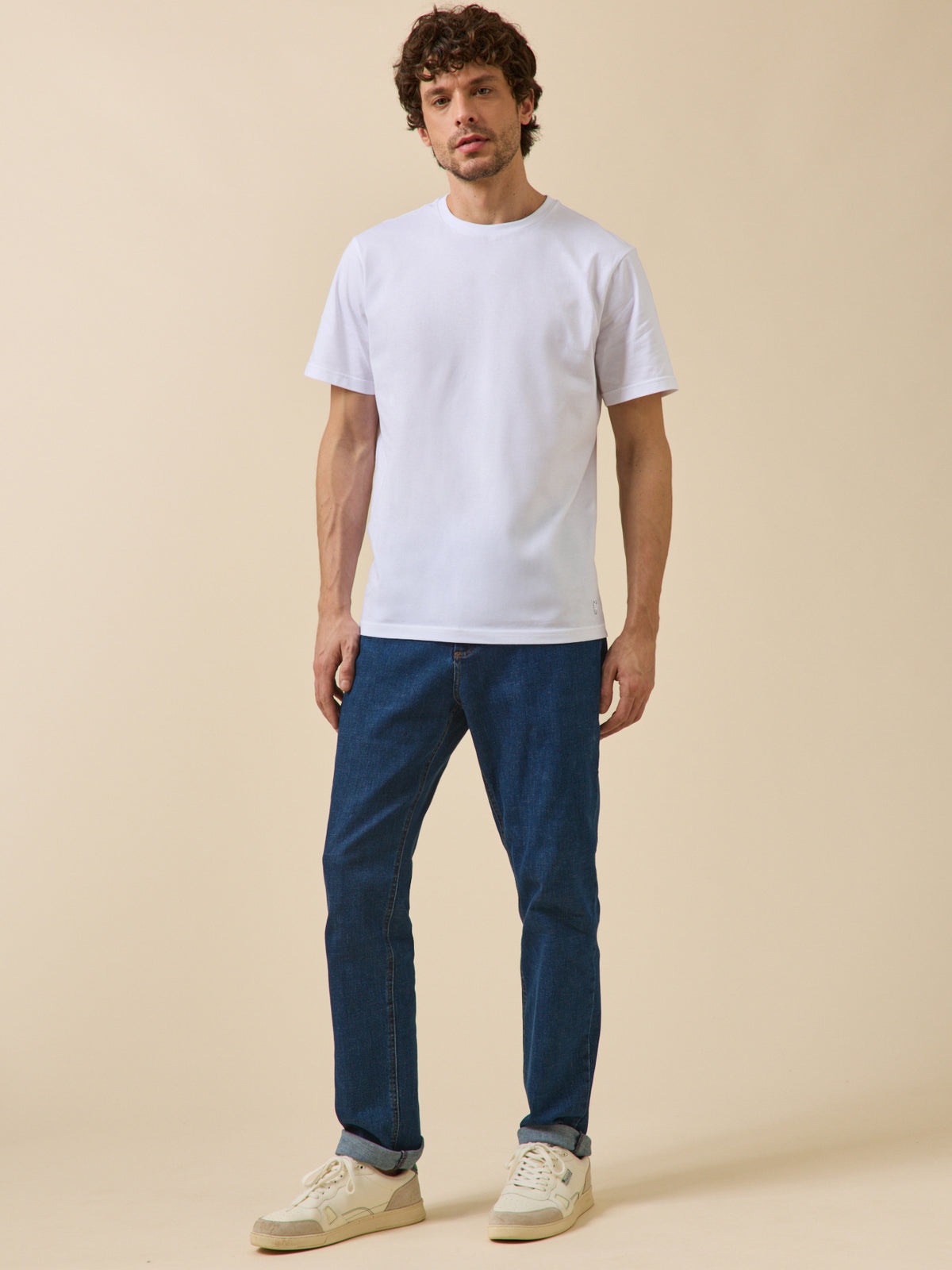 T-shirt uni homme coton biologique