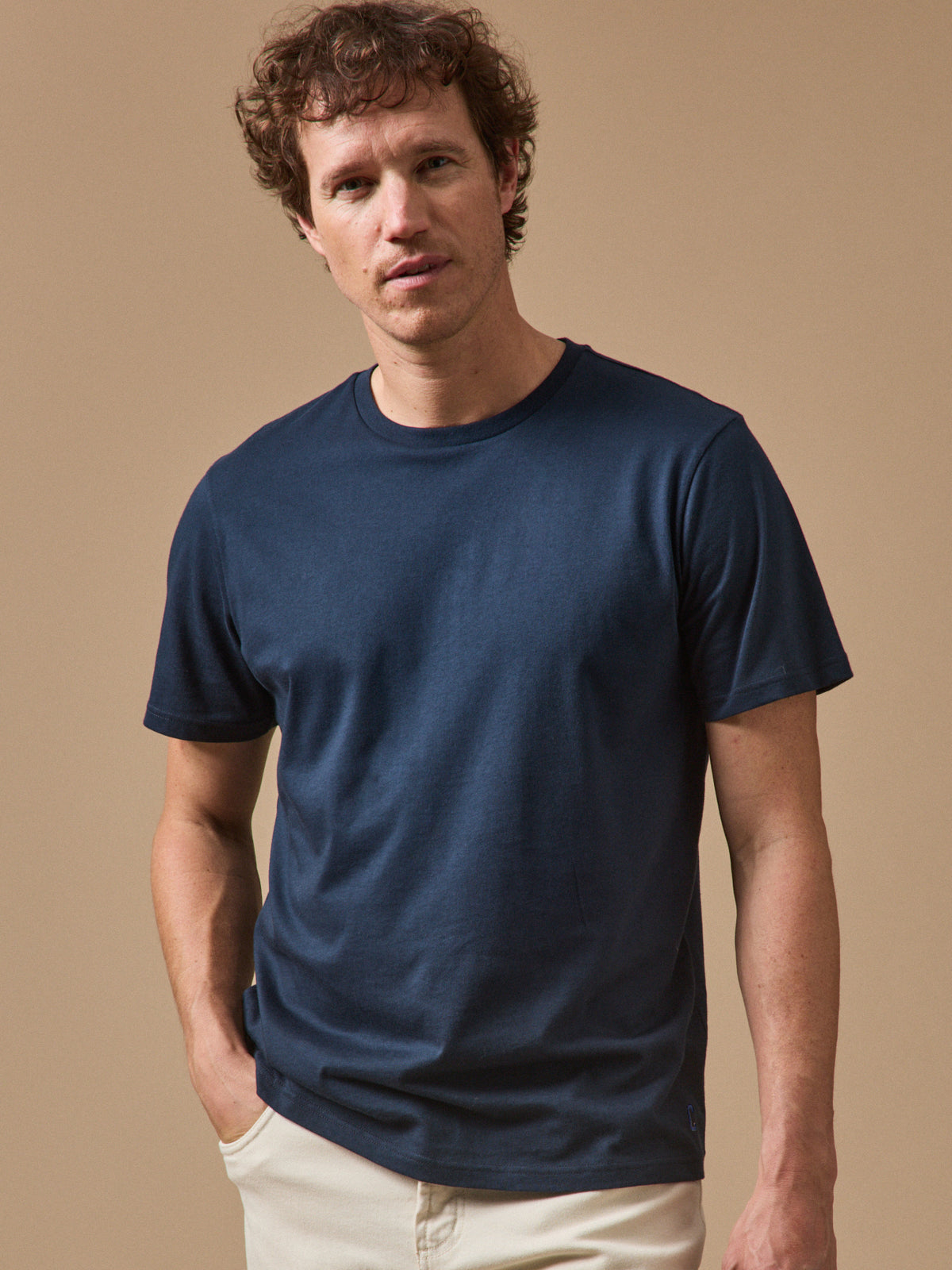T-shirt uni homme coton biologique