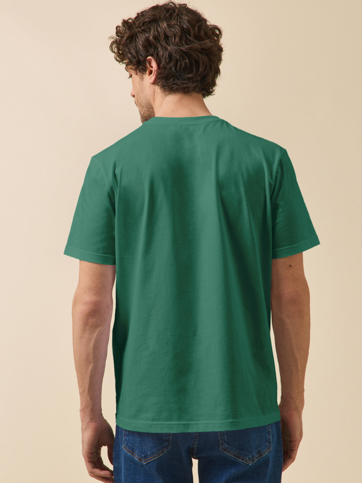 T-shirt uni homme coton biologique