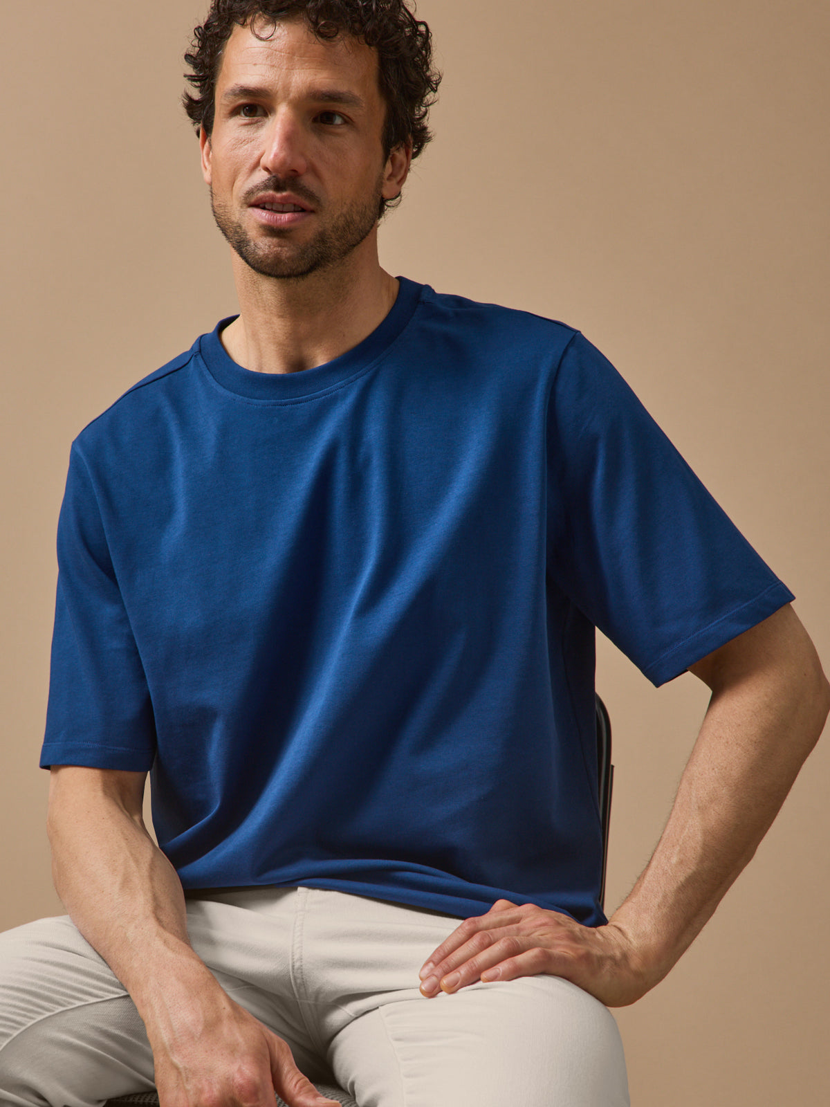 T-shirt uni homme coton biologique