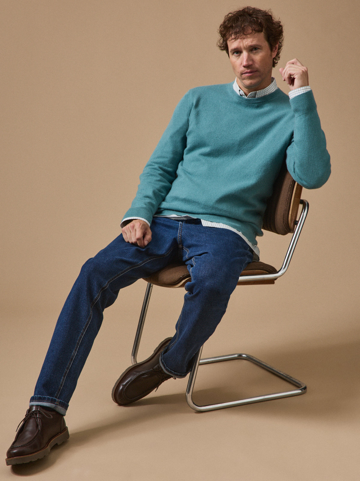 Pull col rond homme - Collection Cachemire