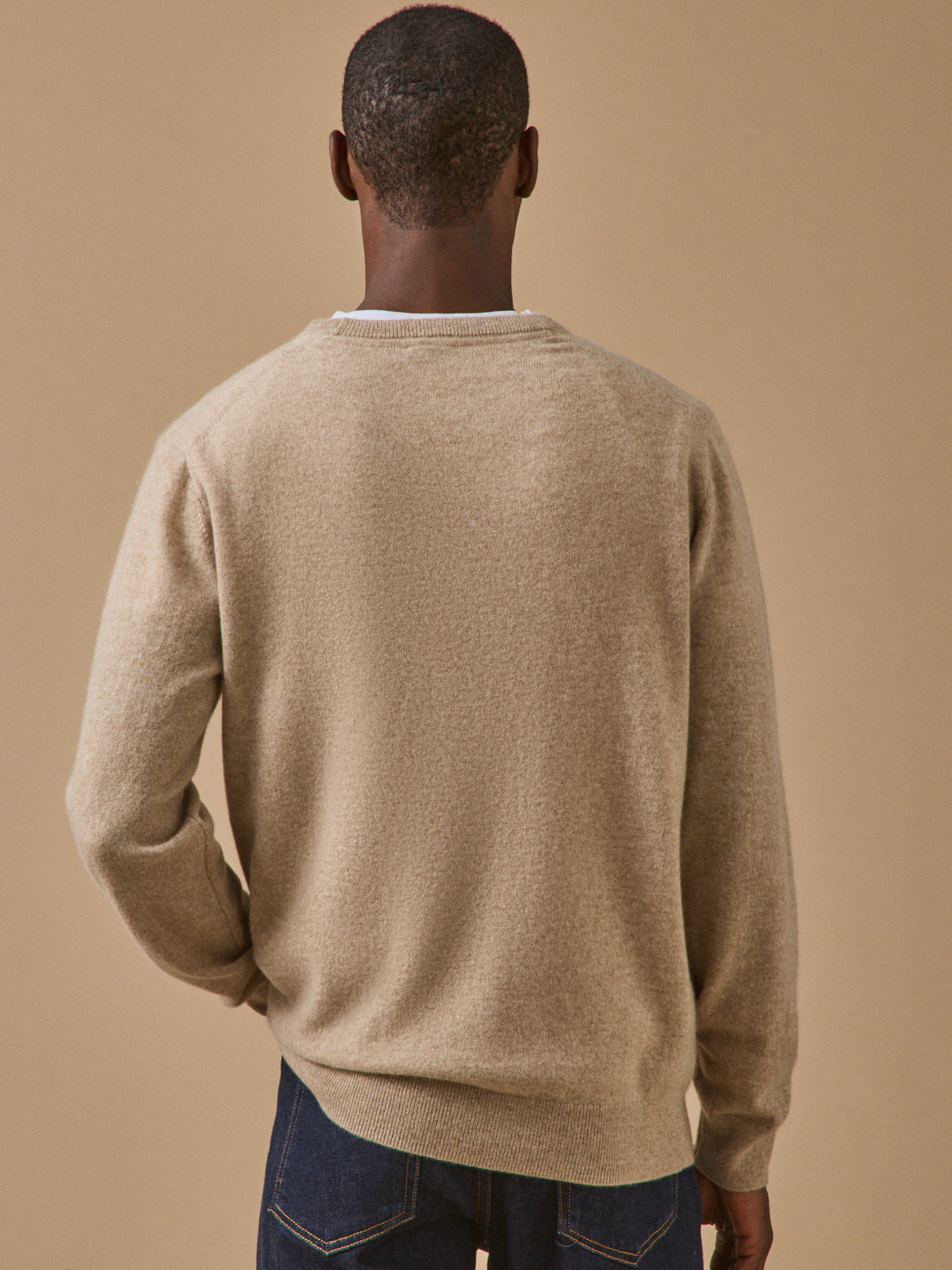 Men's round-neck sweater - The Cashmere Collection