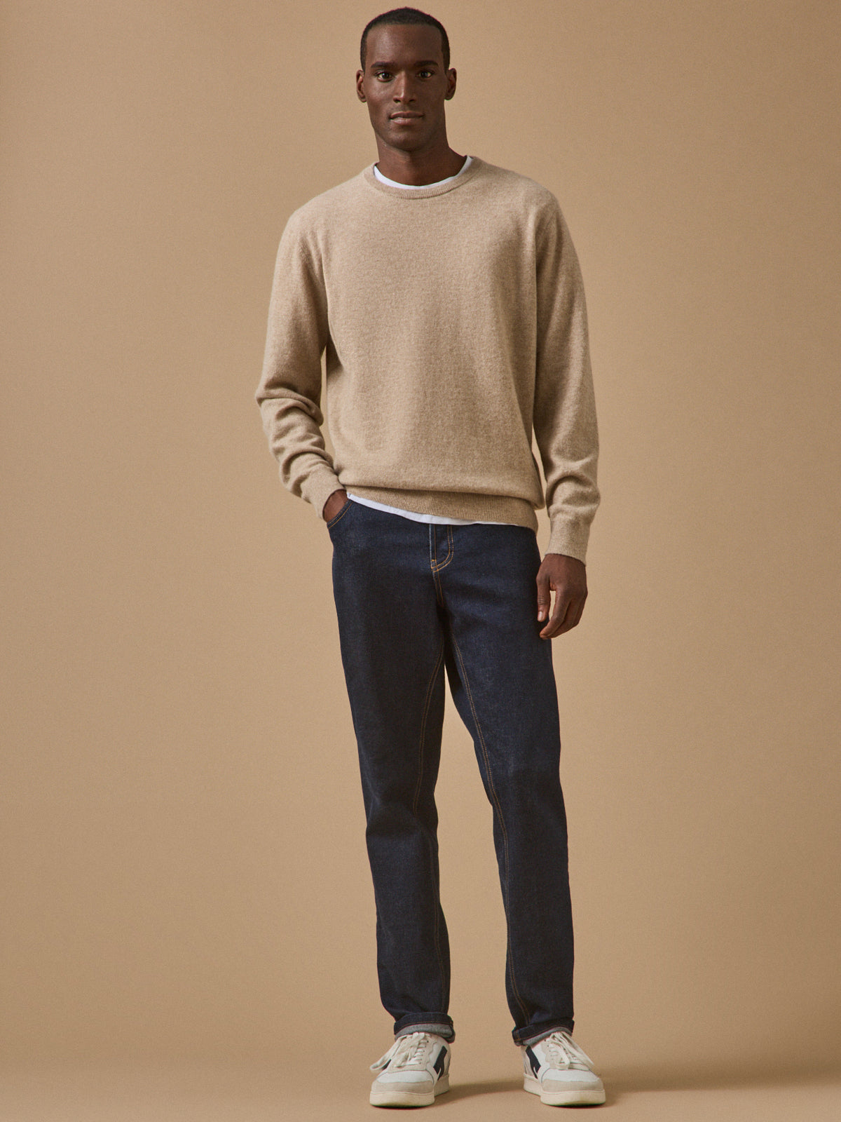 Men's round-neck sweater - The Cashmere Collection