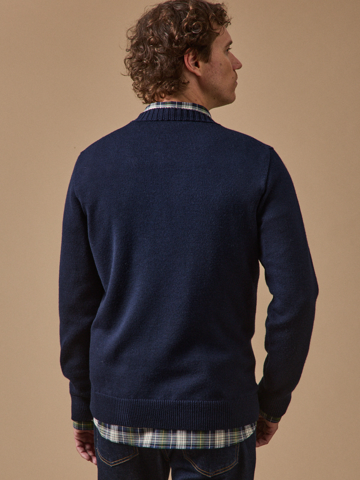 Men's merino wool sweater - Cyrillus x Les 3 Tricoteurs