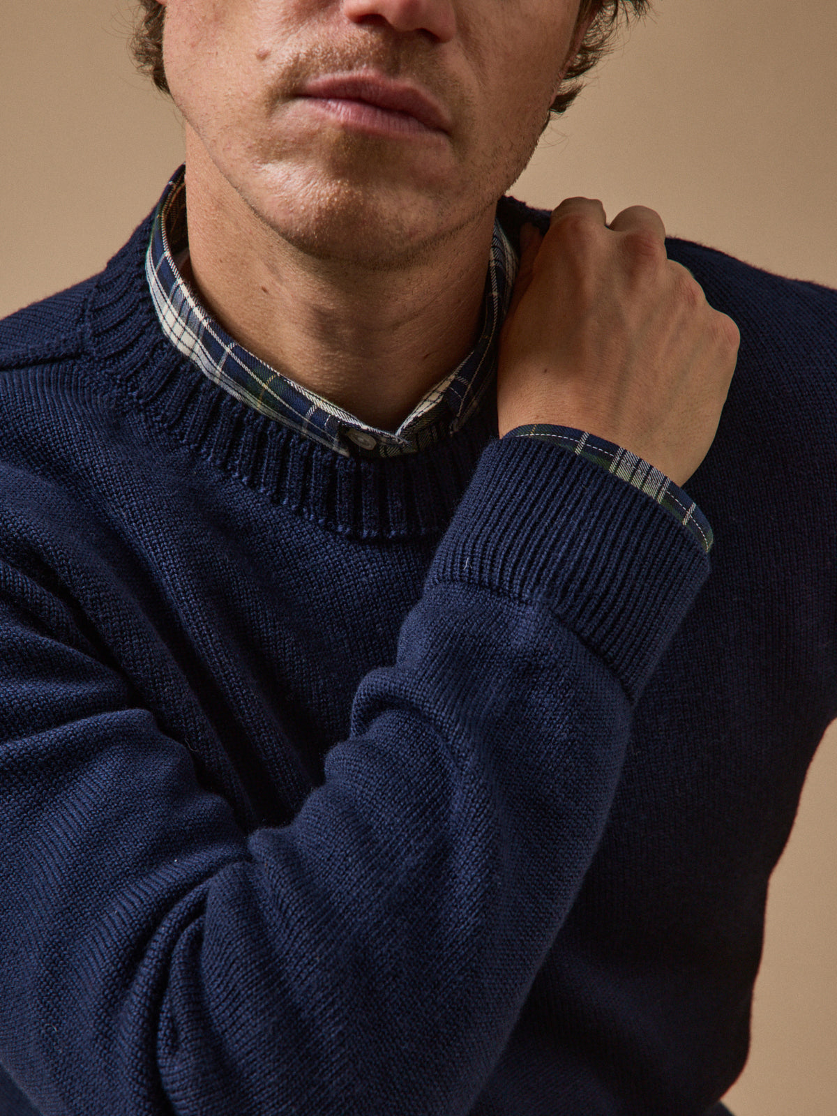Men's merino wool sweater - Cyrillus x Les 3 Tricoteurs