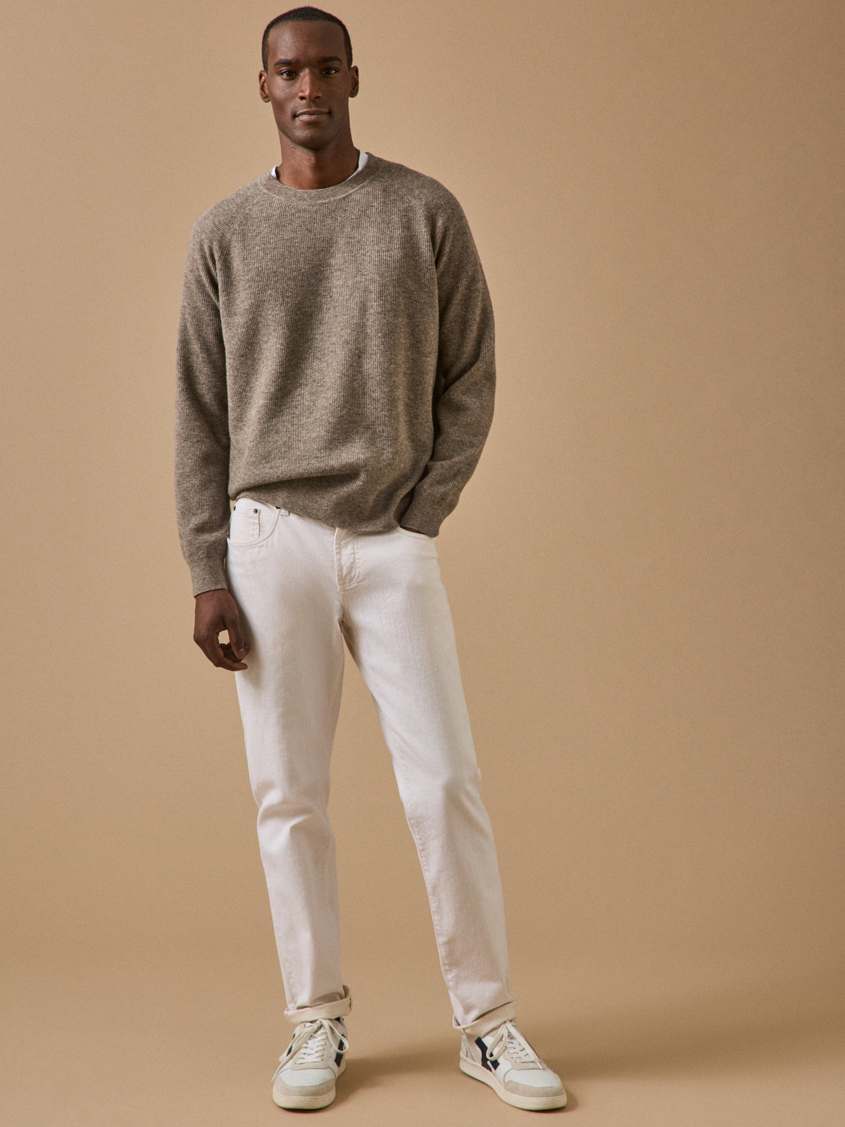 Pull fin chaud homme
