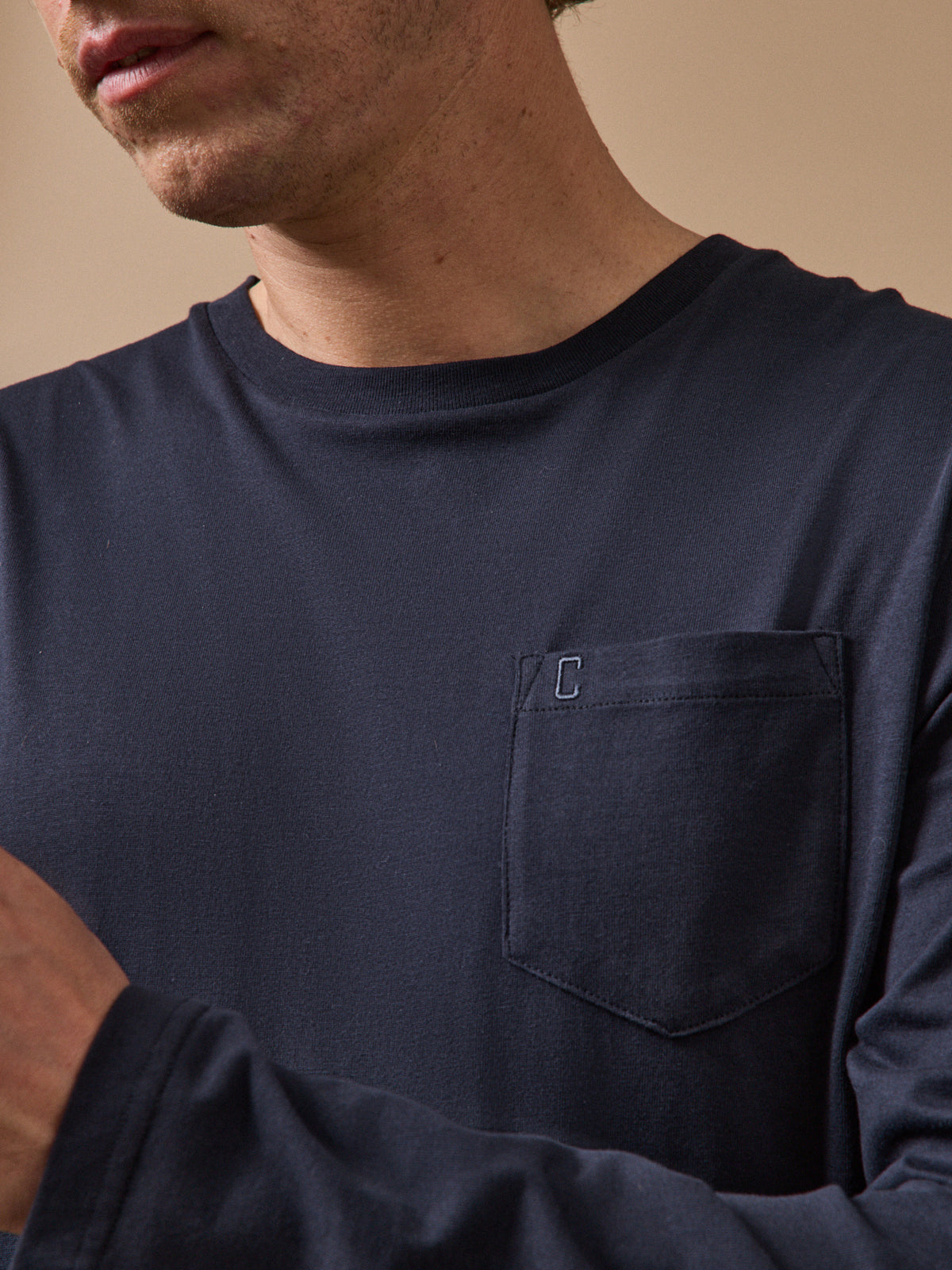 Men's dual-fabric pyjamas