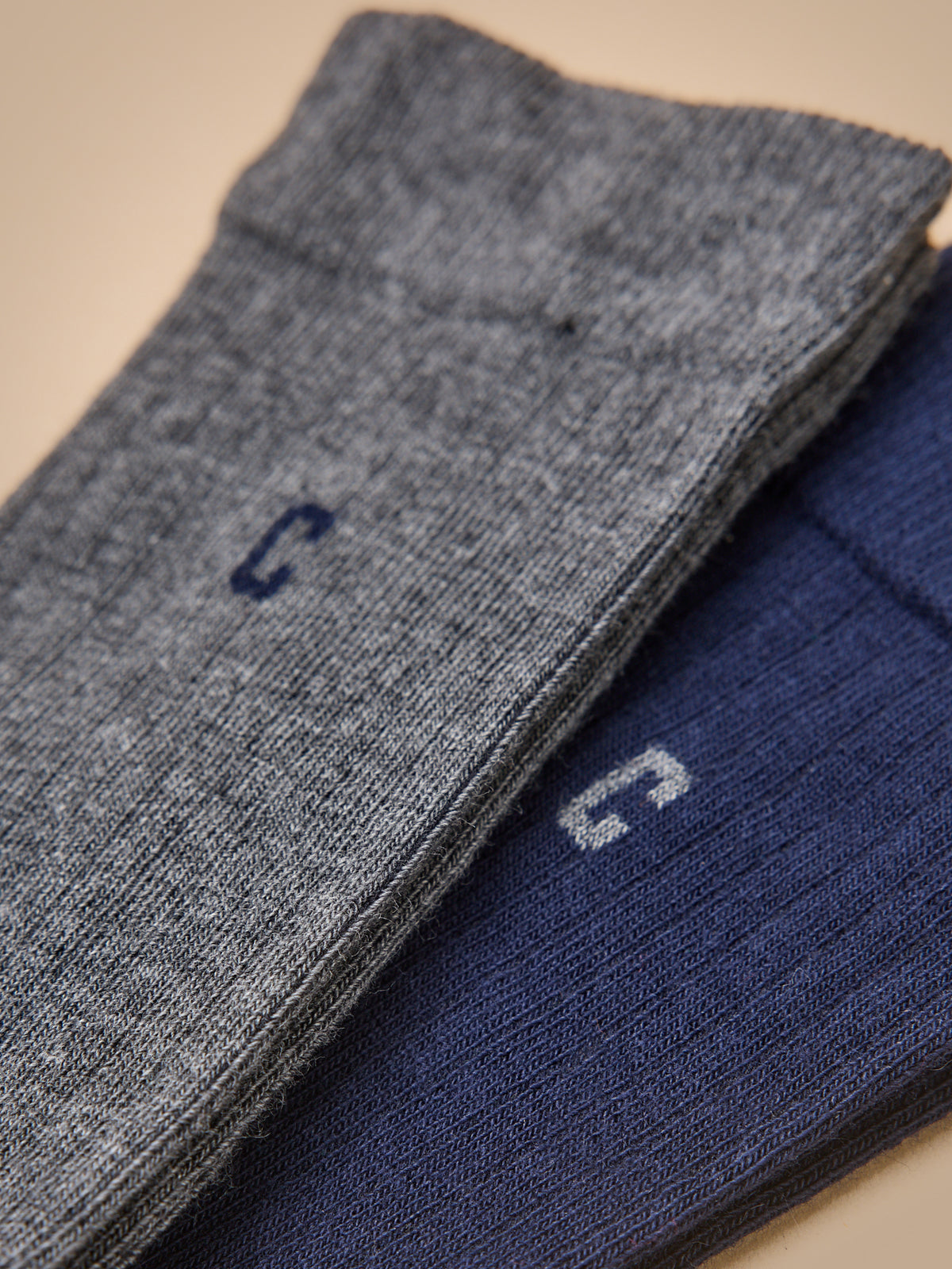 Pack of 2 pairs of men's socks - Cyrillus x Les 3 Tricoteurs