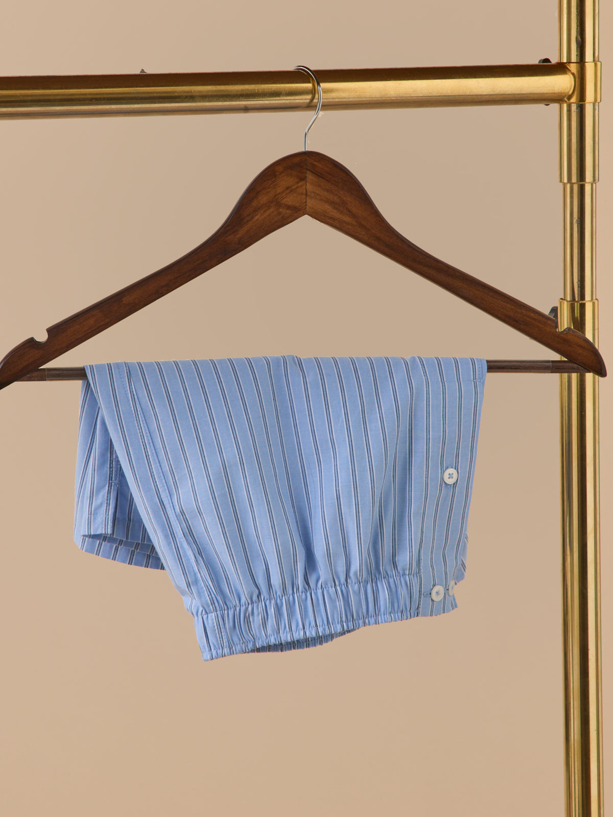 Men's striped cotton boxer shorts