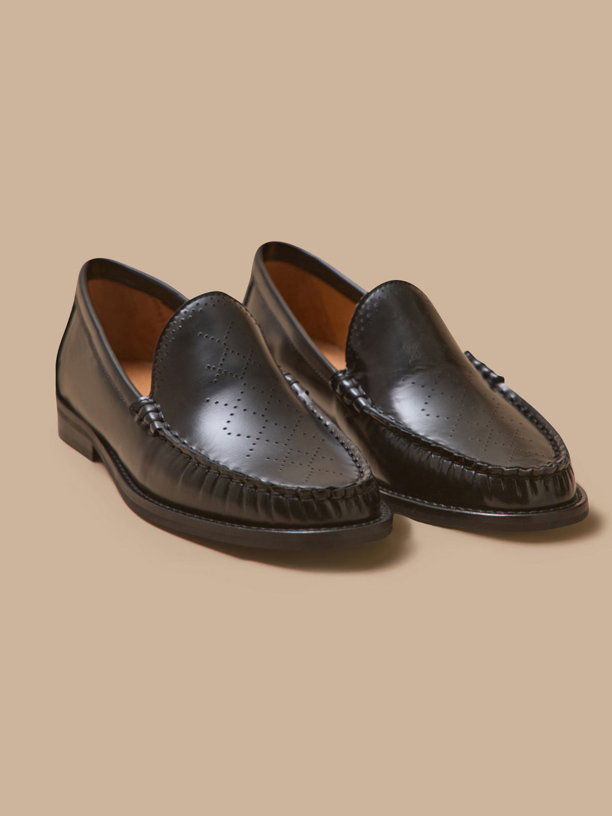 Mocassins cuir femme
