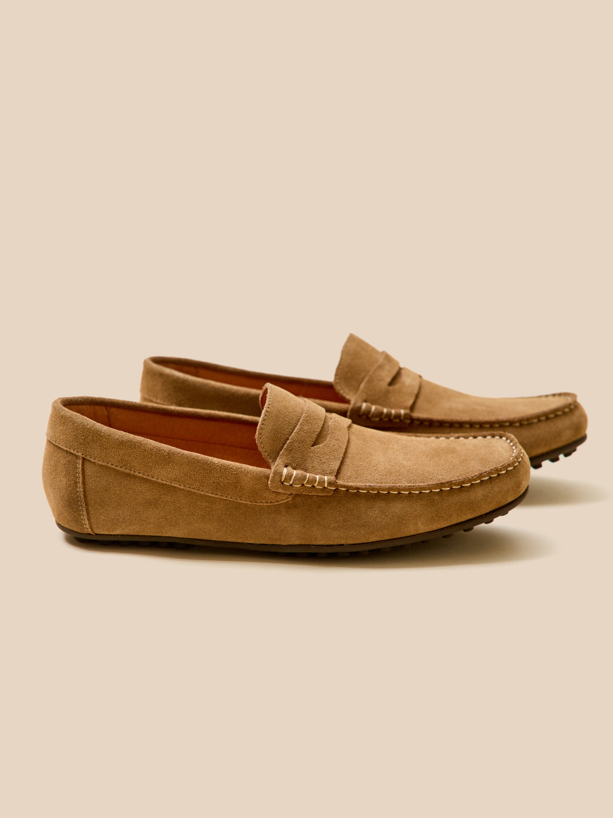Men's leather loafers