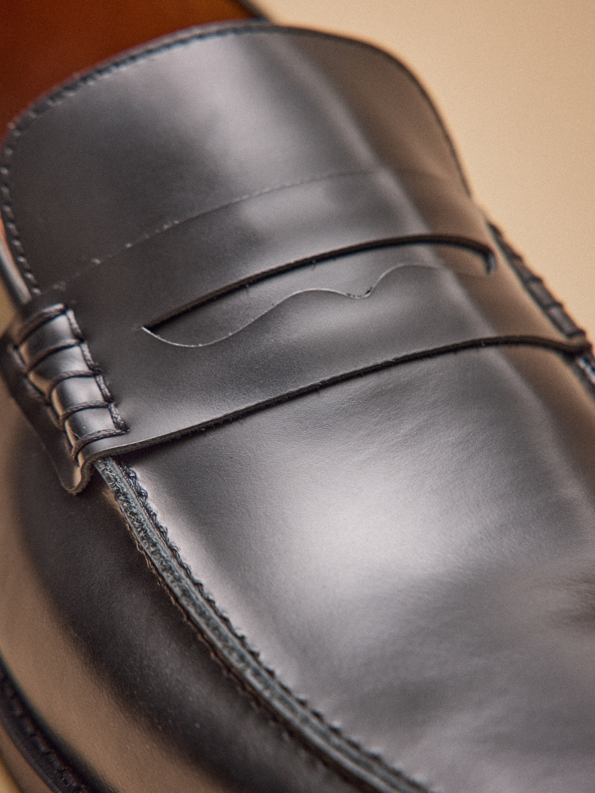 Men's leather loafers