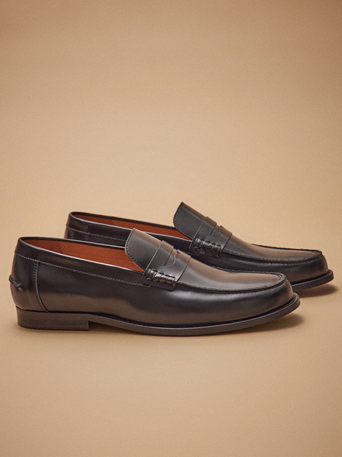 Men's leather loafers