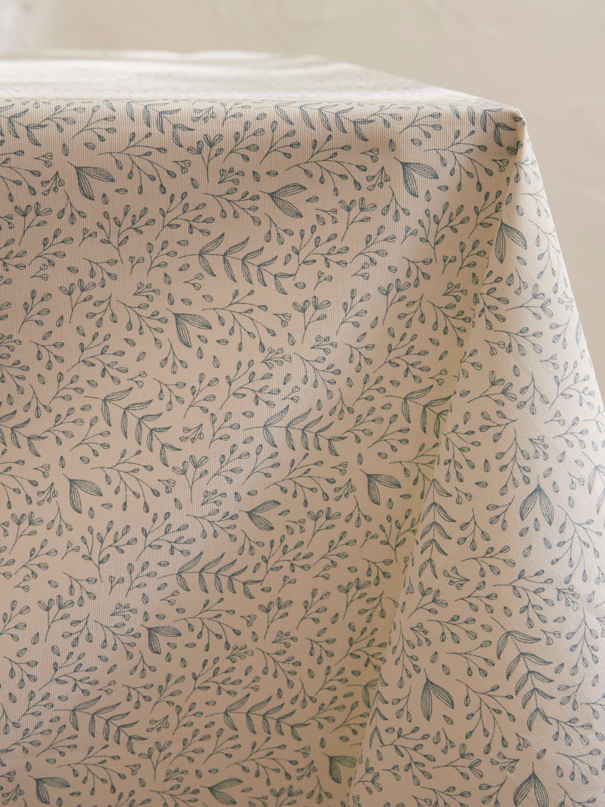 Coated cotton tablecloth