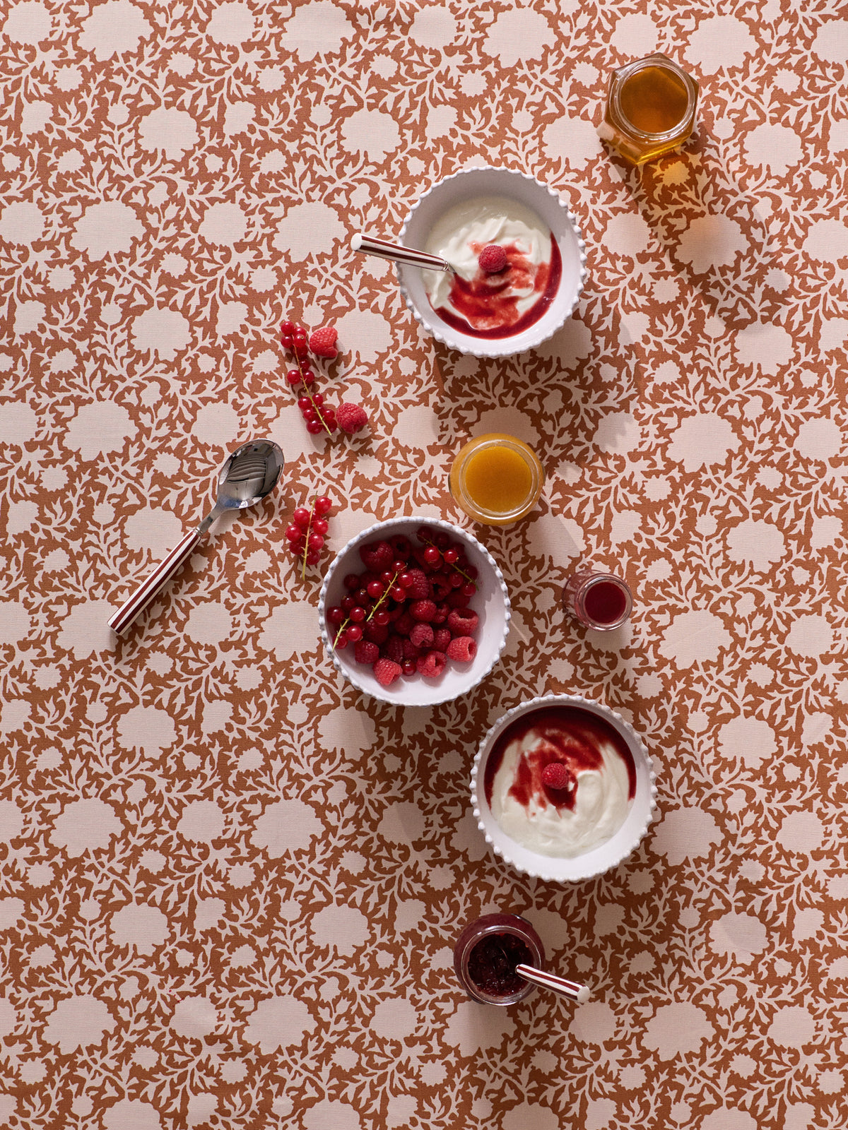 Nappe Jaïpur en coton enduit