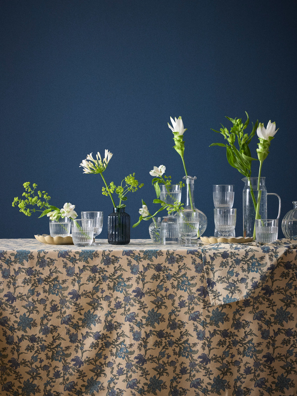 Aurore tablecloth in wefted cotton