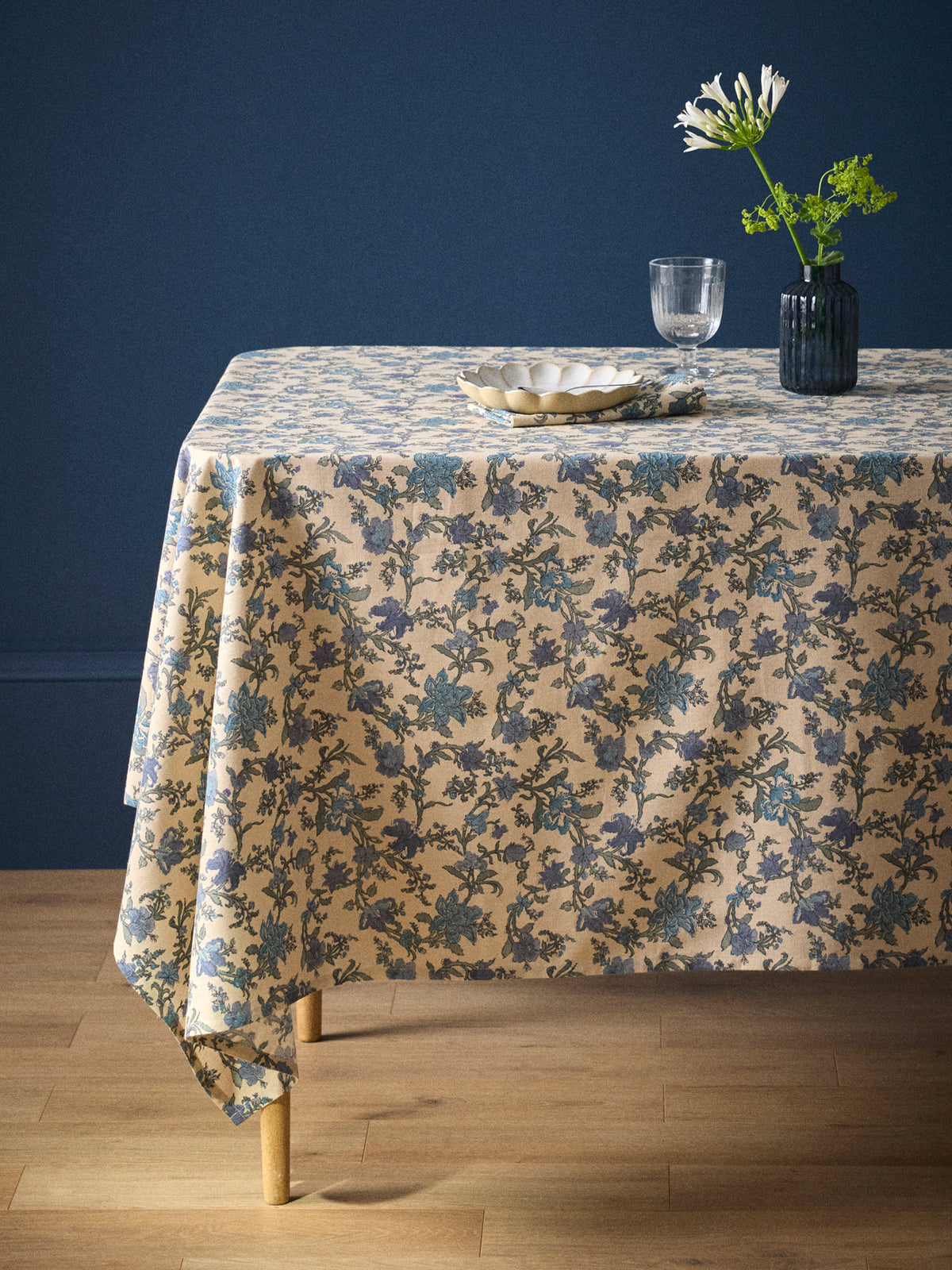 Aurore tablecloth in wefted cotton