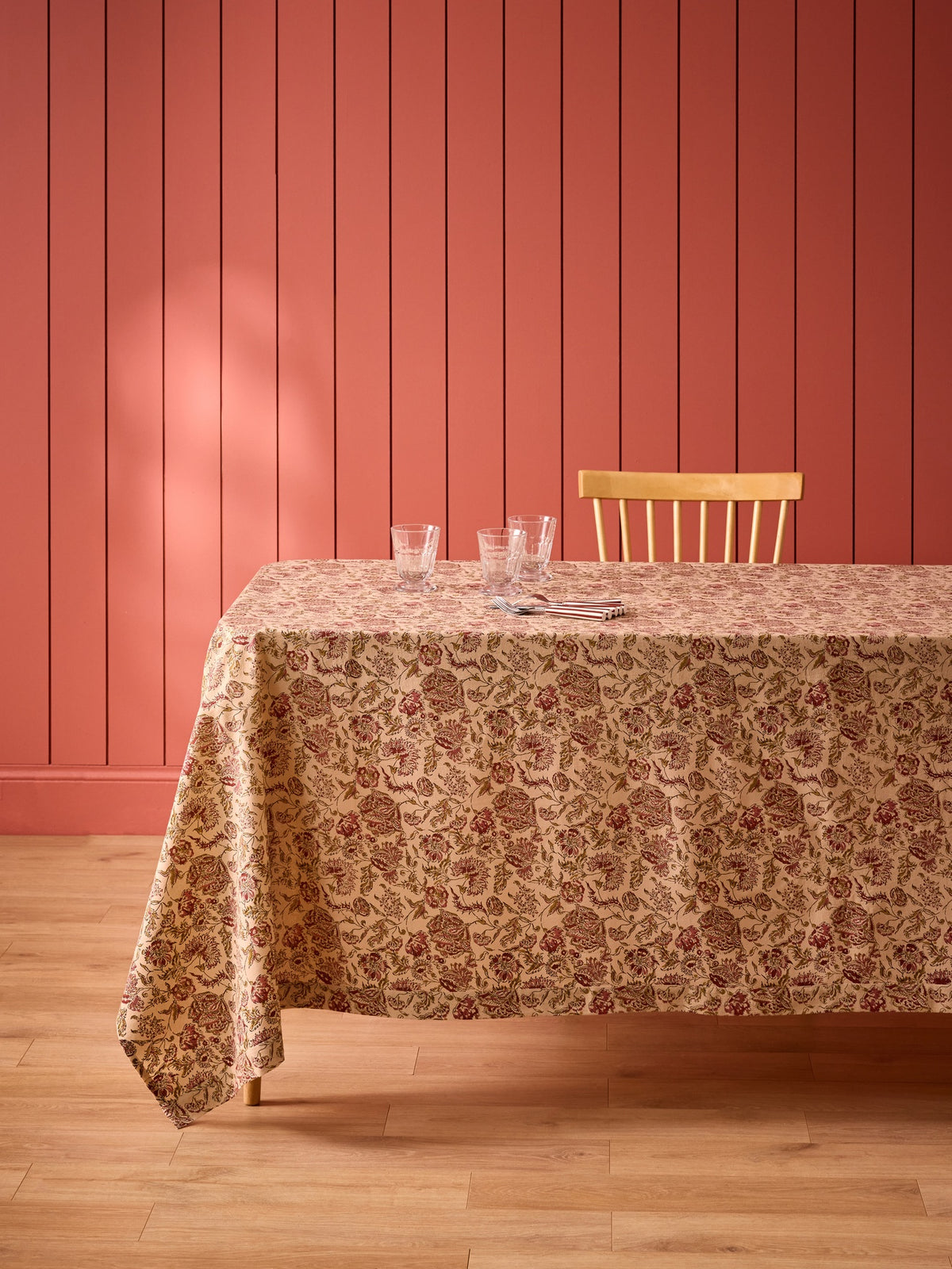 Nappe en coton indien imprimé Penjab